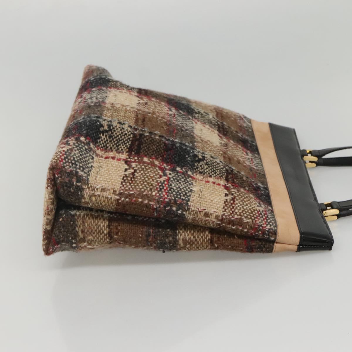 Burberry Beige Wool Tote Bag ( )