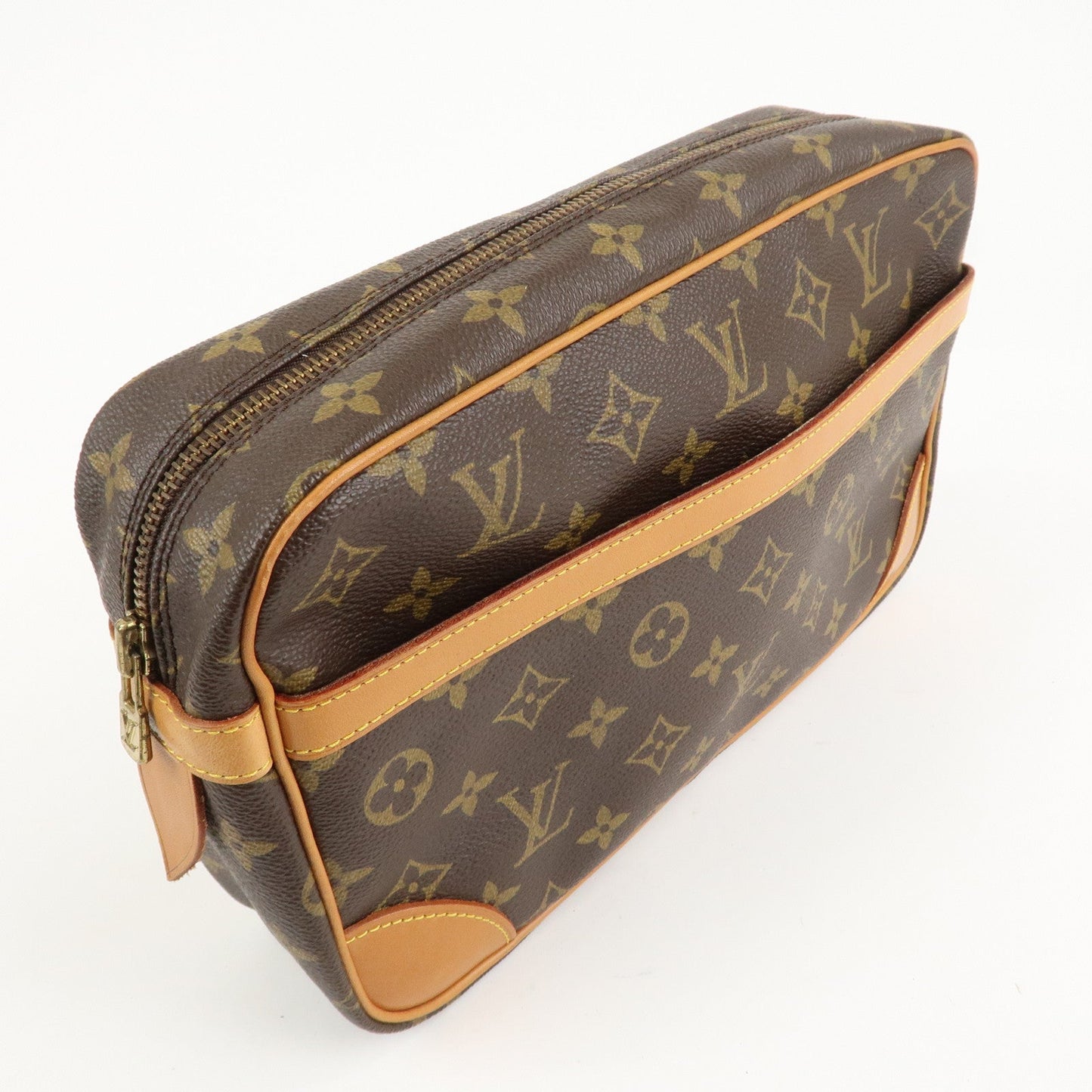 Louis Vuitton Monogram Compiegne 28 Pouch Clutch Bag M51845