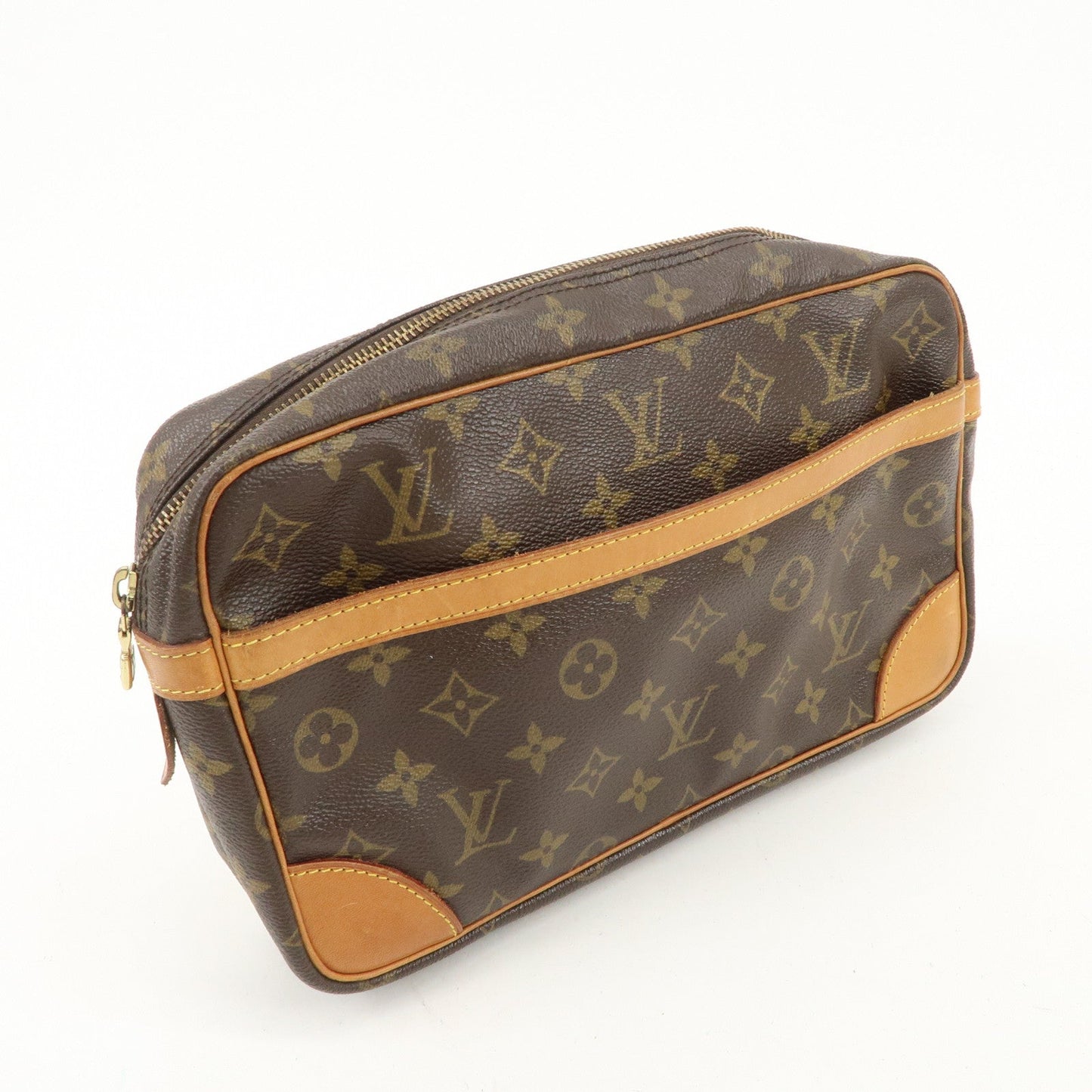 Louis Vuitton Monogram Compiegne 28 Pouch Clutch Bag M51845
