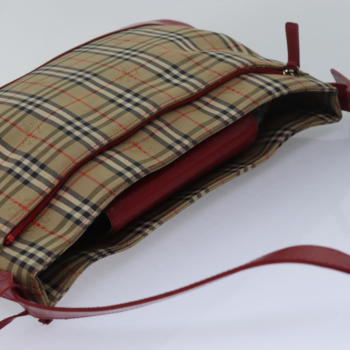 Luxury Burberry Nova Check Shoulder Bag