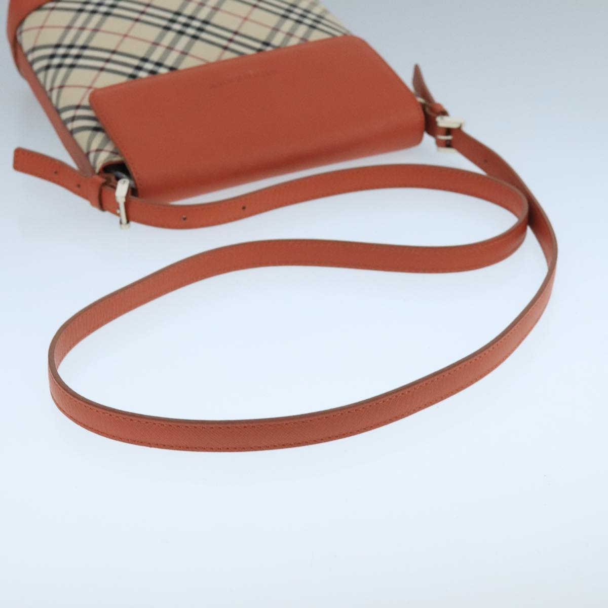 Burberry Nova Check Beige Canvas Shoulder Bag ( )