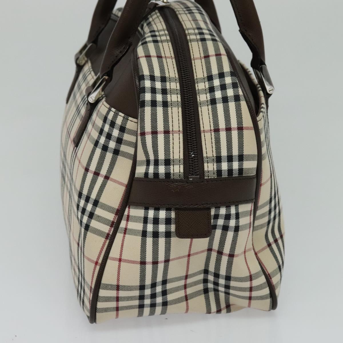 Burberry Nova Check Beige Canvas Tote Bag ( )