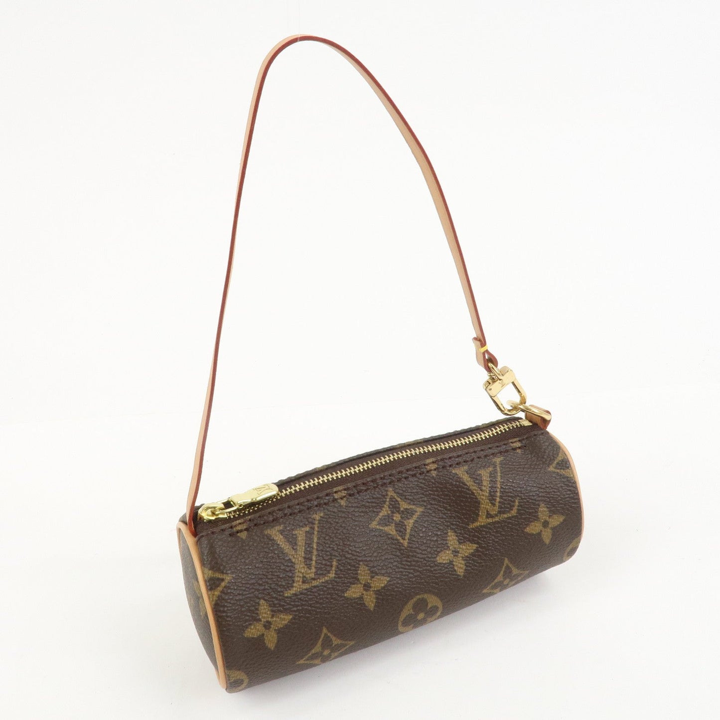Louis Vuitton Monogram Mini Pouch for Papillon Bag Brown