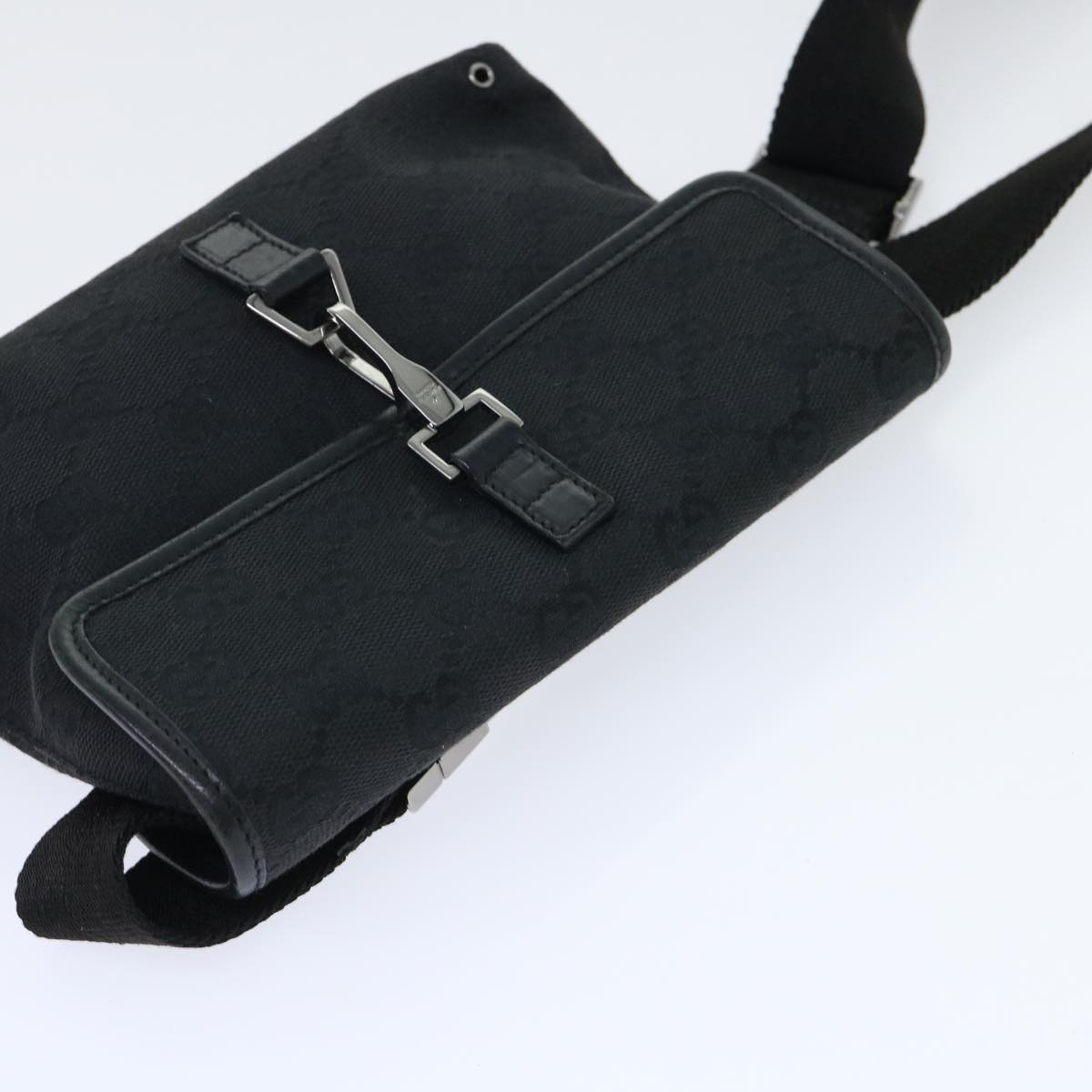 Gucci Lou Canvas Shoulder Bag