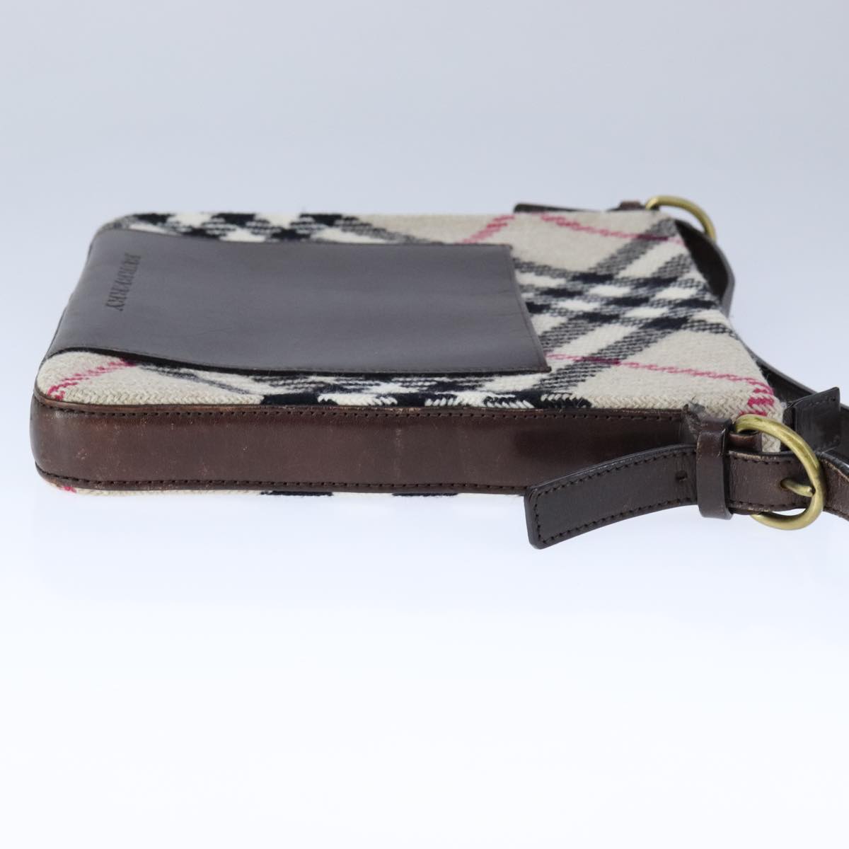 Burberry Nova Check Beige Canvas Shoulder Bag ( )