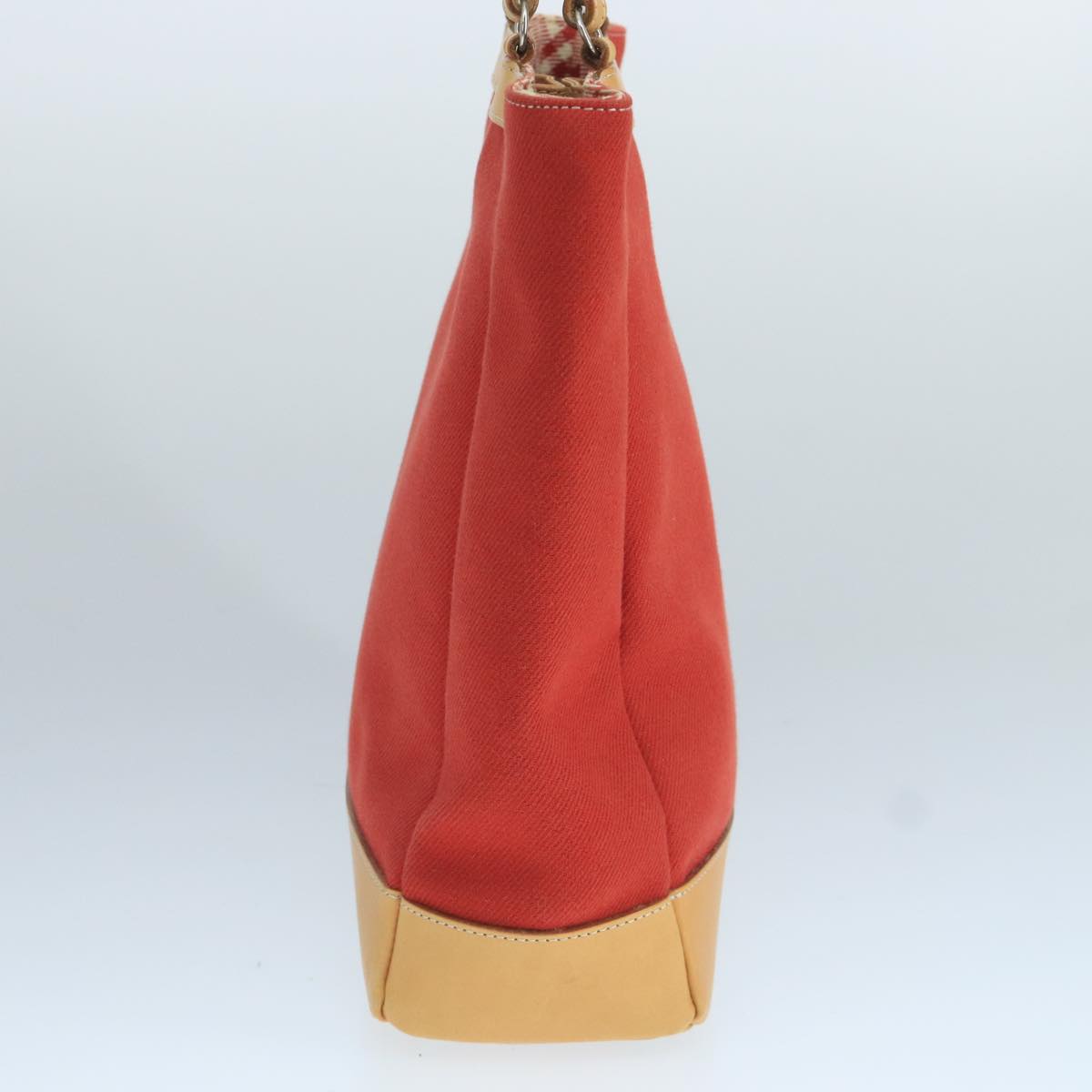 Burberry Blue Label Red Canvas Tote Bag ( )