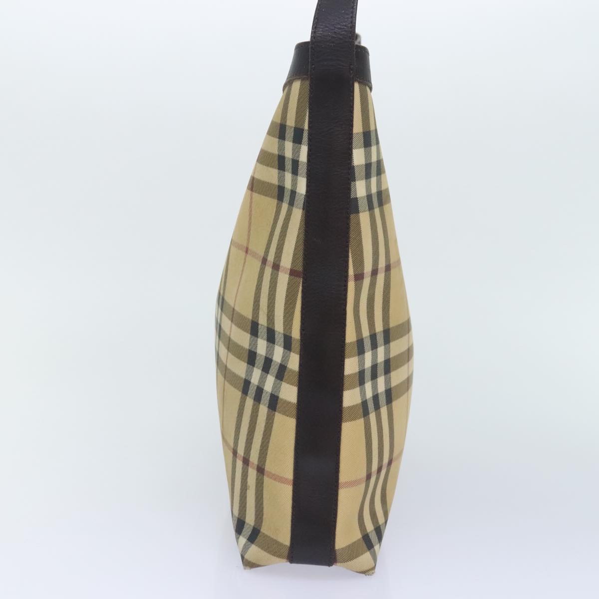 Burberry Nova Check Beige Canvas Shoulder Bag ( )