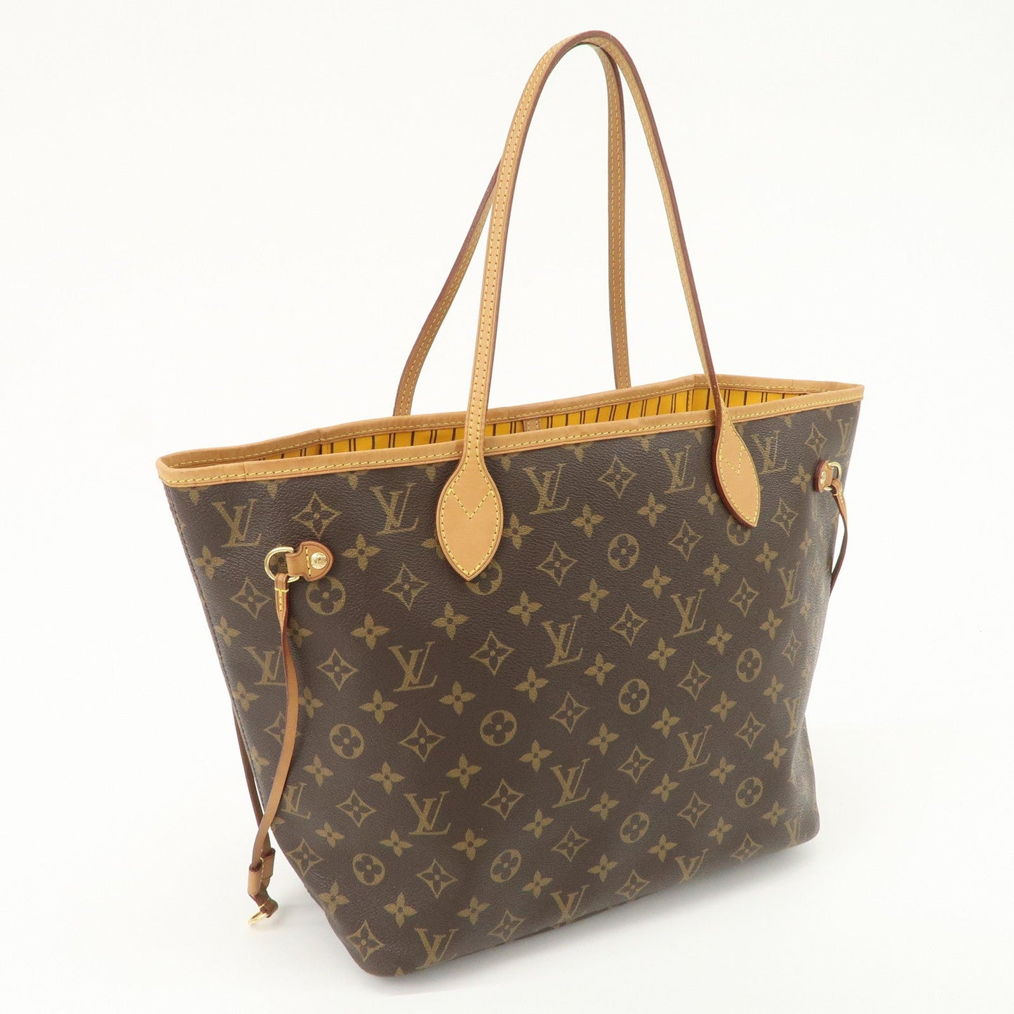 Louis Vuitton Monogram Neverfull MM Tote Bag Shoulder Bag Mimosa M40997
