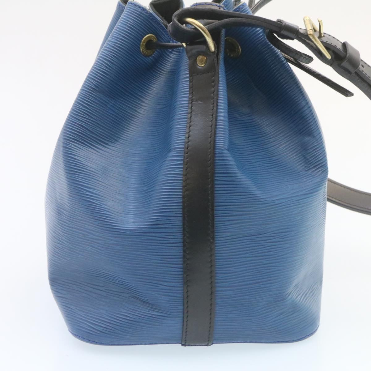 Louis Vuitton Bicolor Leather Petit Noe shoulder bag