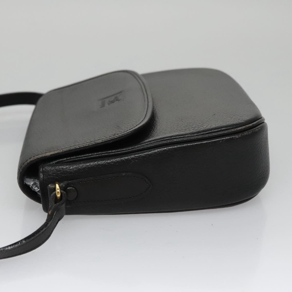 Burberry Black Leather Shoulder Bag ( )