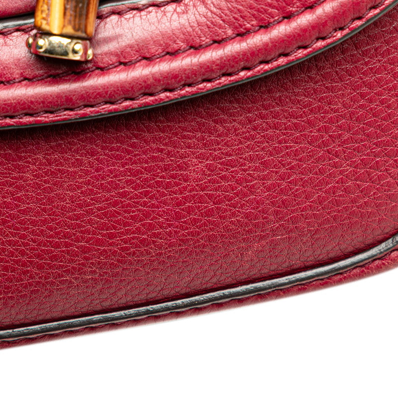 Gucci New Bamboo Leather 2way Bag