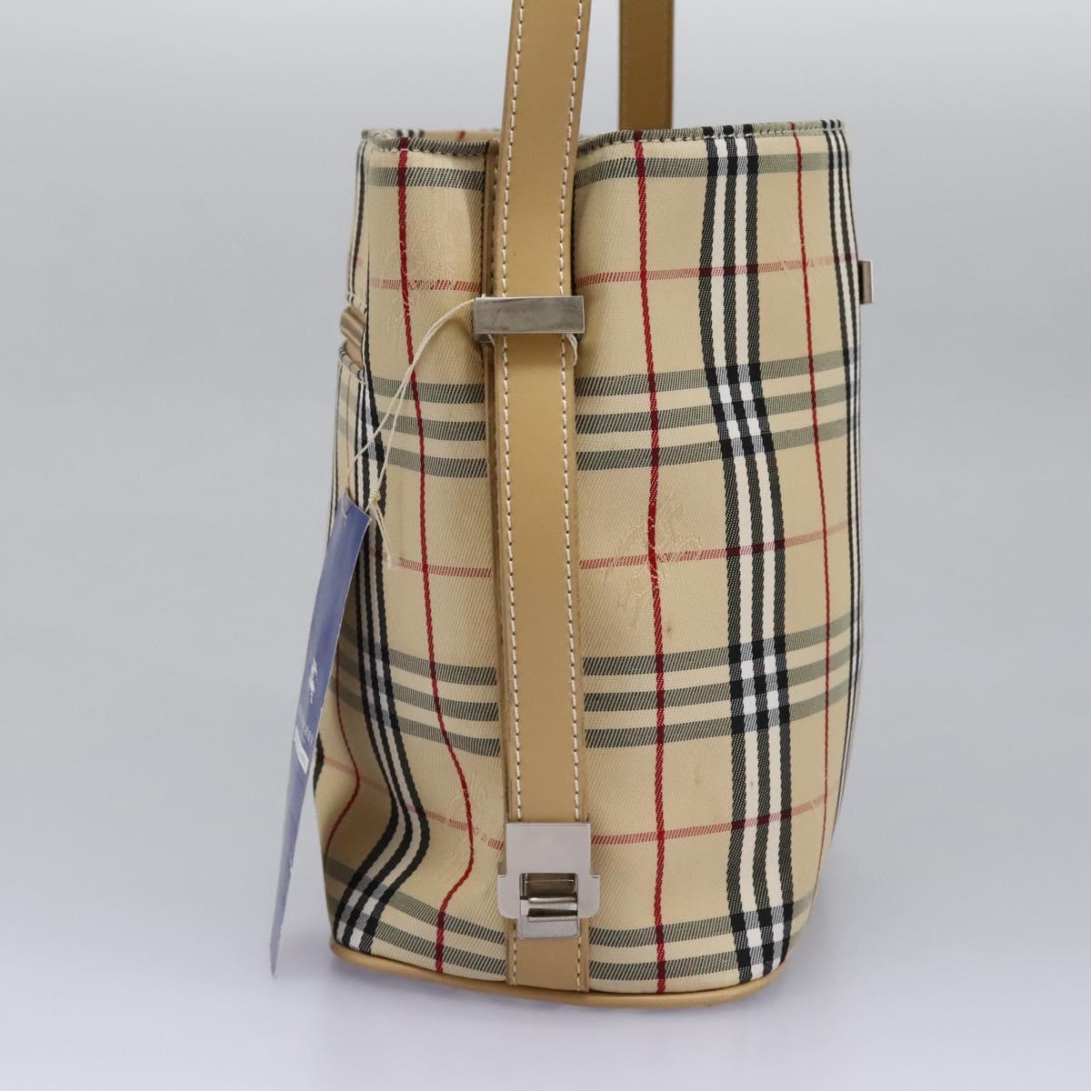 Burberry Blue Label Beige Canvas Shoulder Bag ( )