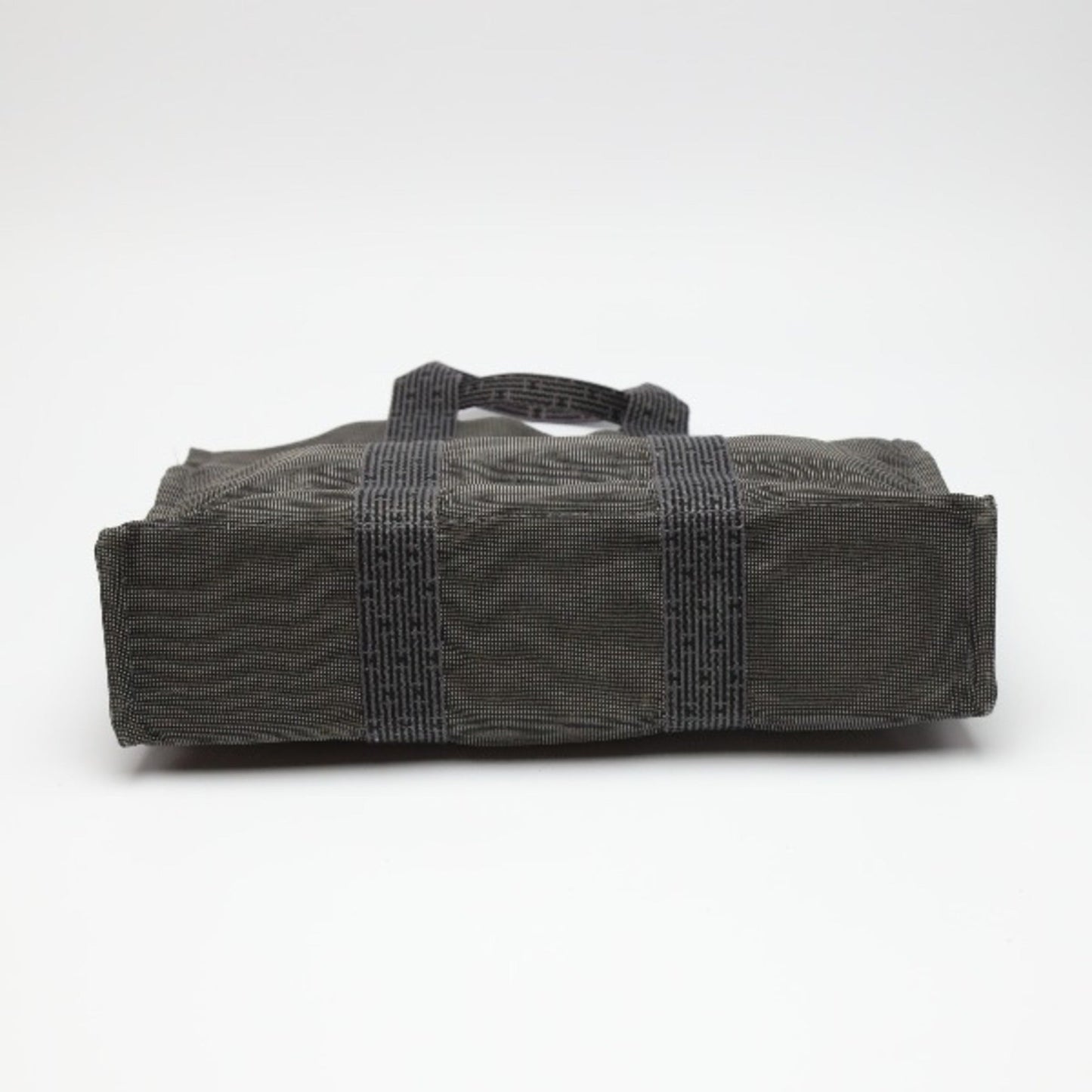 Hermes Gray Canvas Tote Bag ( )