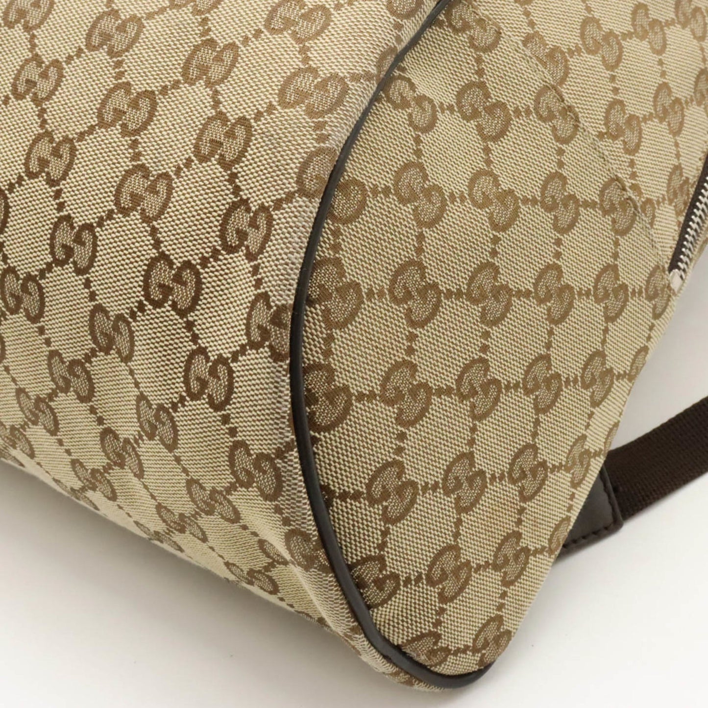 Gucci Leather Canvas Backpack