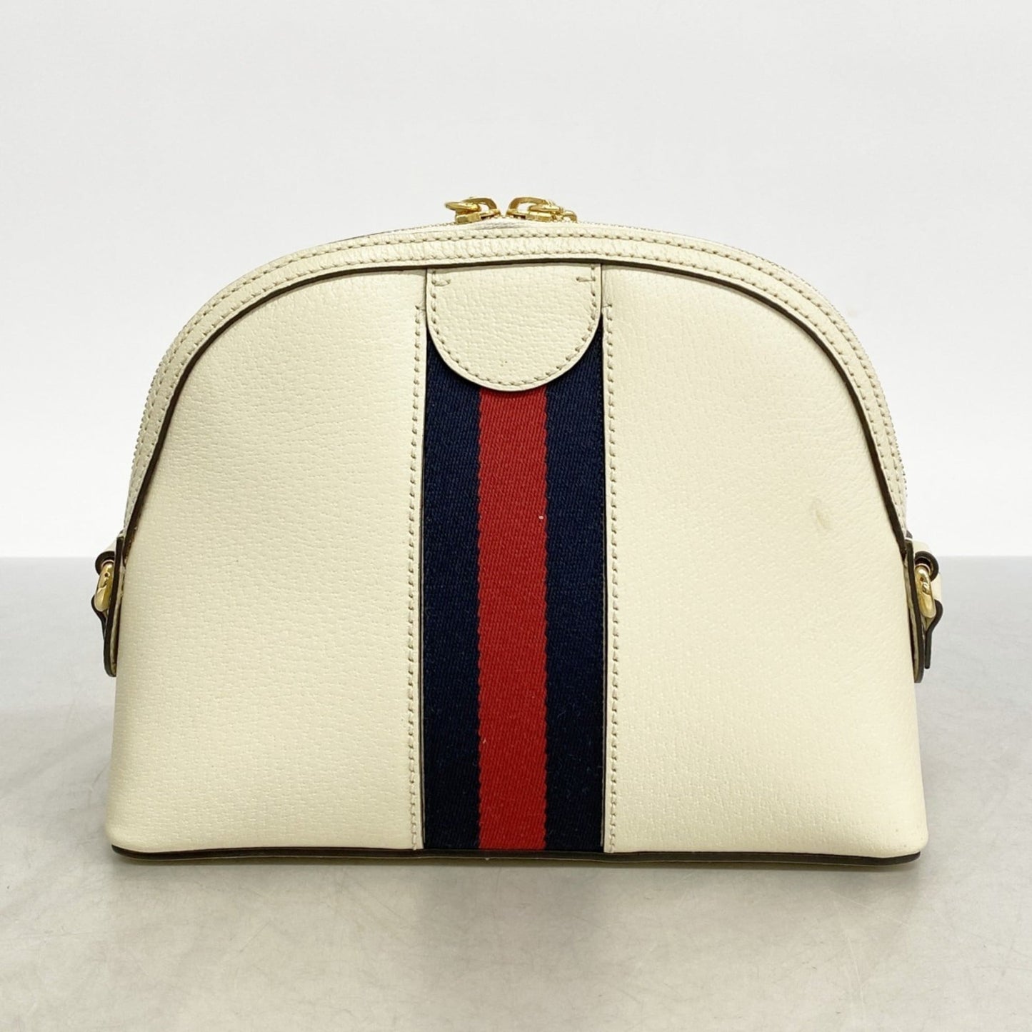 Gucci Ivory Leather Shoulder Bag ( )