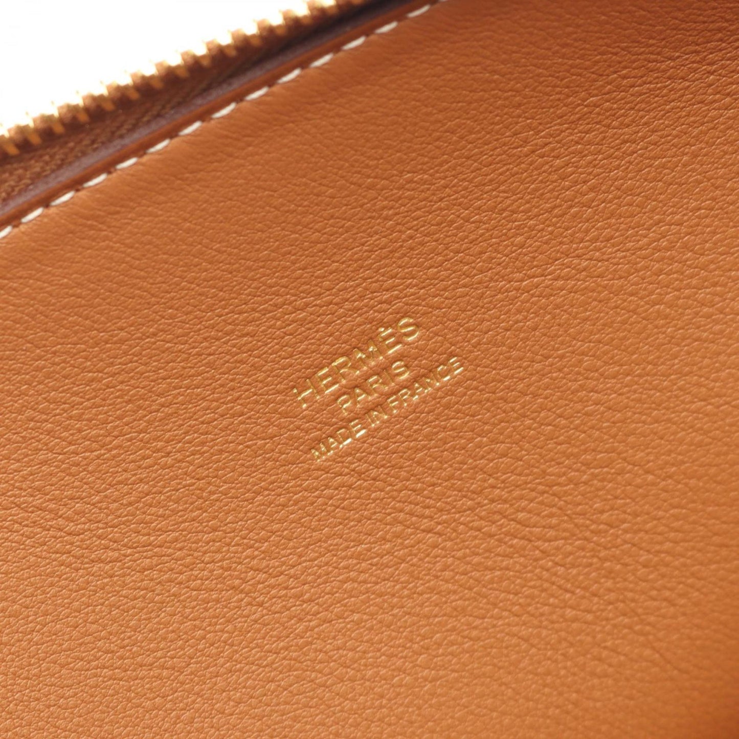 Hermes Brown Epsom Leather Handbag ( )
