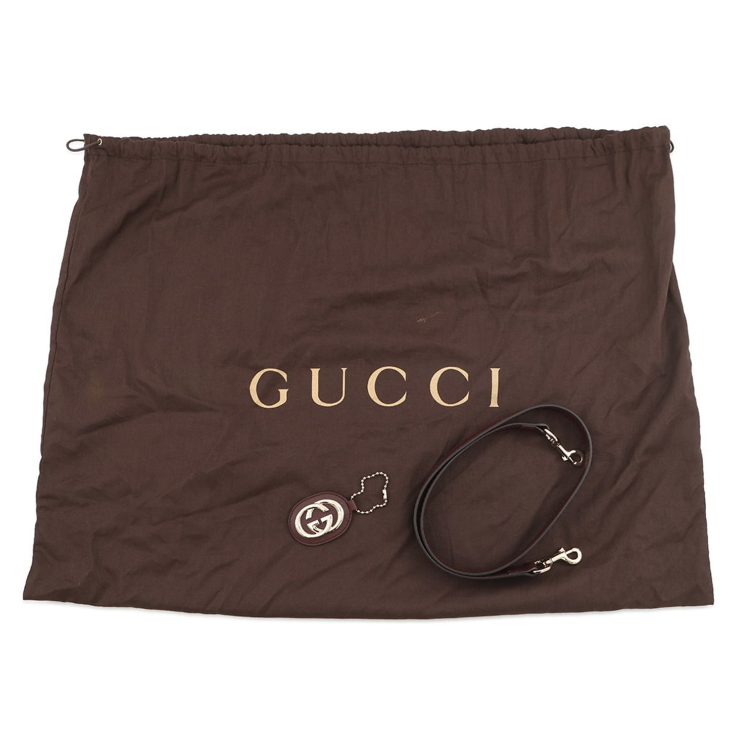 Gucci Sukey Bordeaux Leather Shoulder Bag Tote Bag ( )