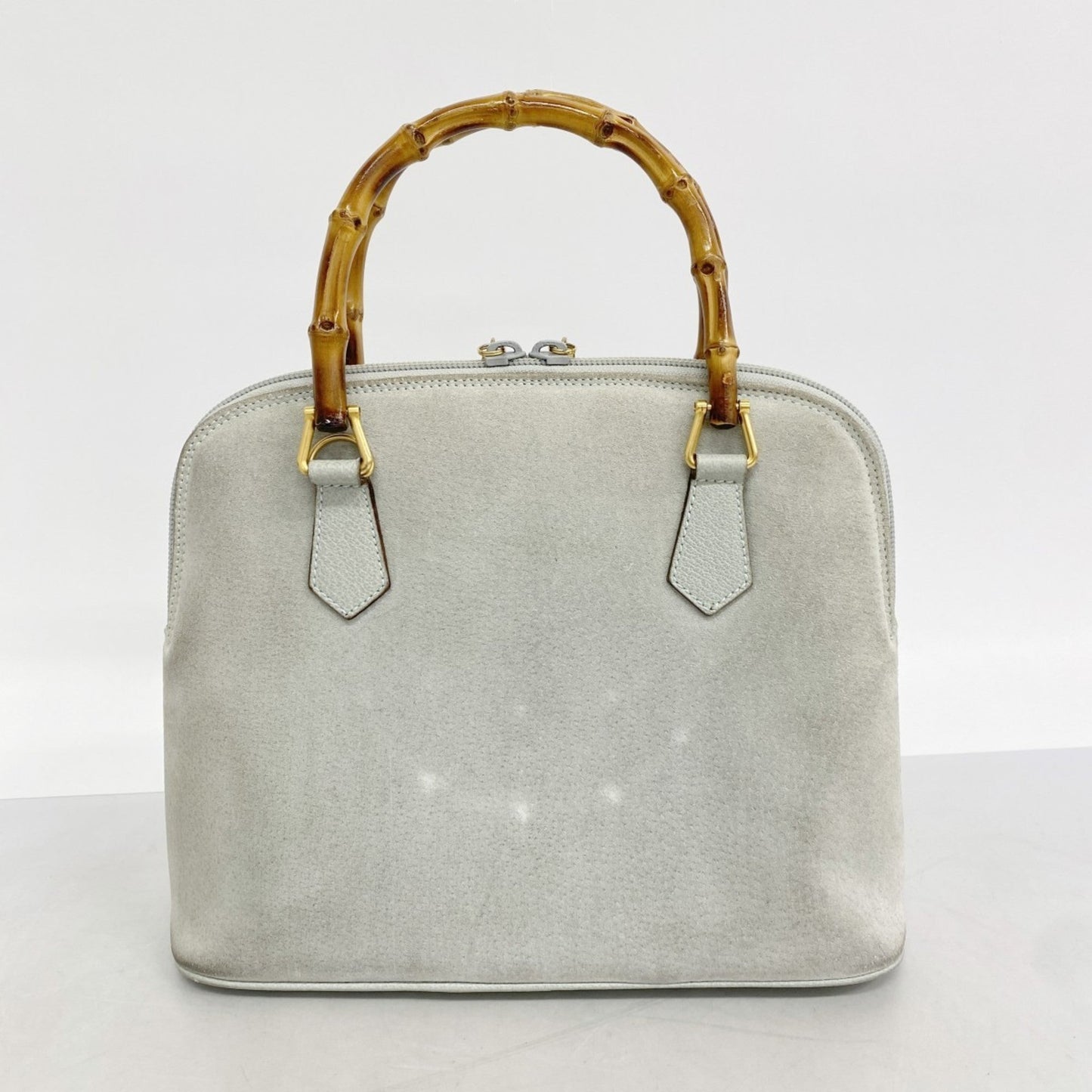Gucci Sky Blue Suede Handbag ( )
