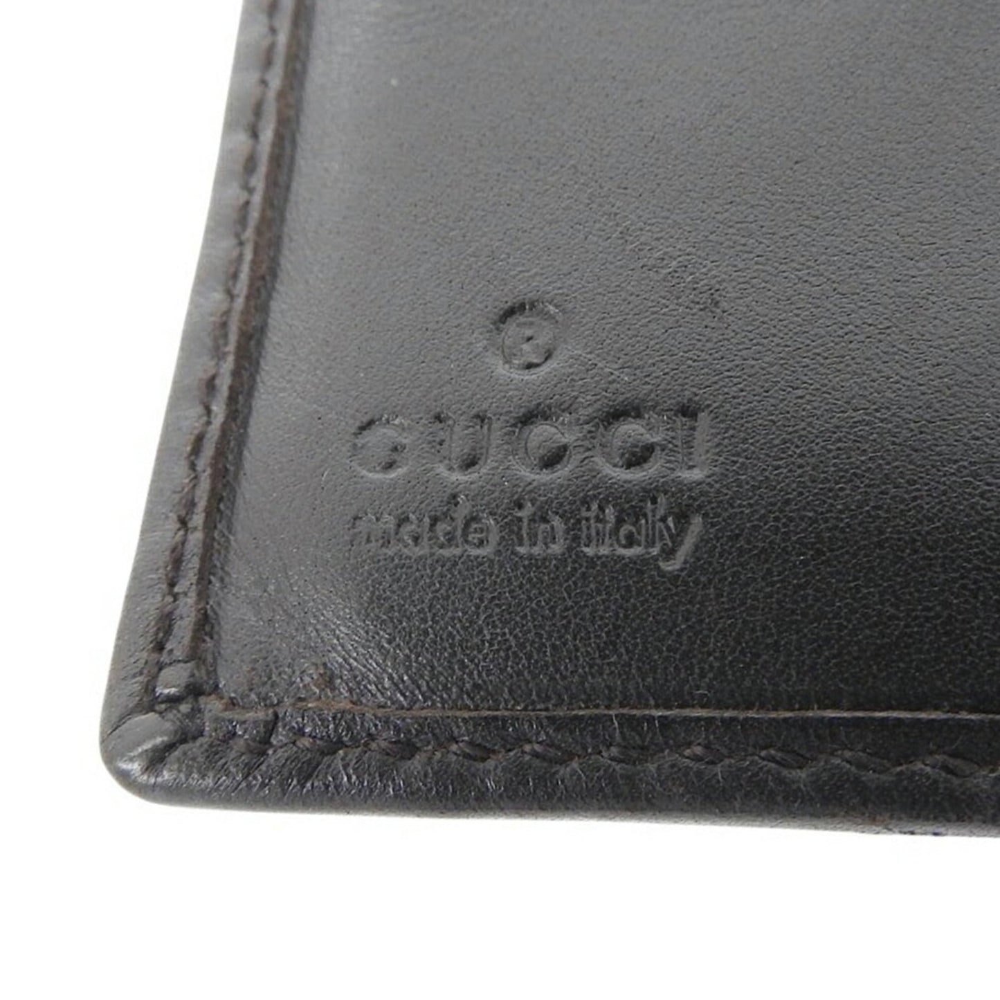 Gucci Black Gg Canvas Long Wallet (Bi-Fold) ( )