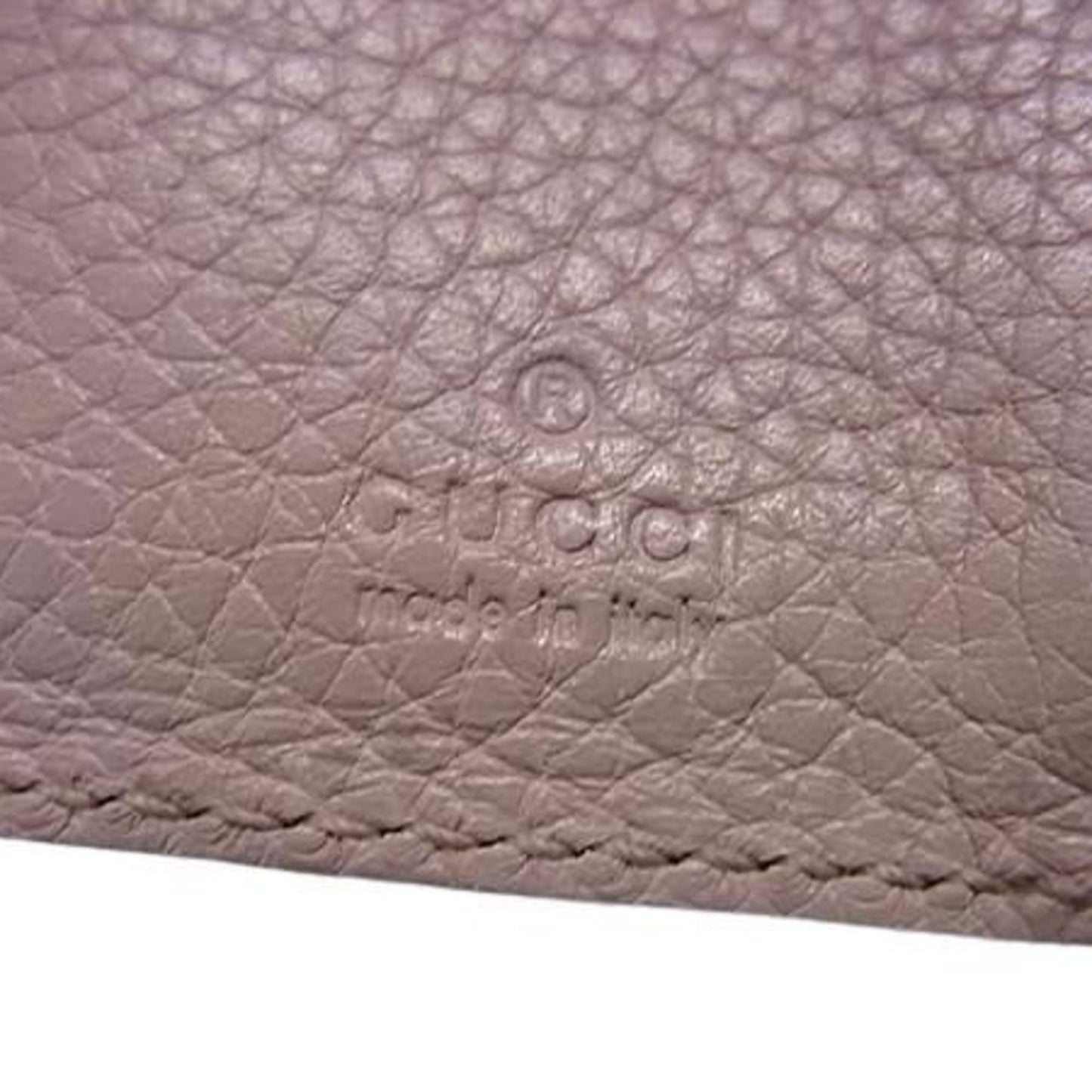 Gucci Light Pink Leather Wallet (Bi-Fold) ( )