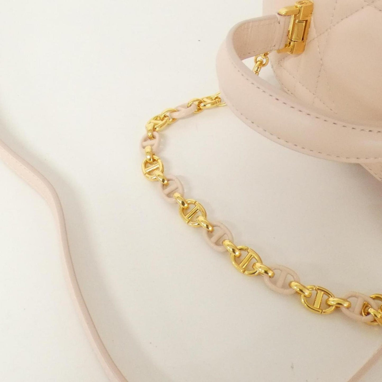 Christian Dior Pink Leather Handbag ()