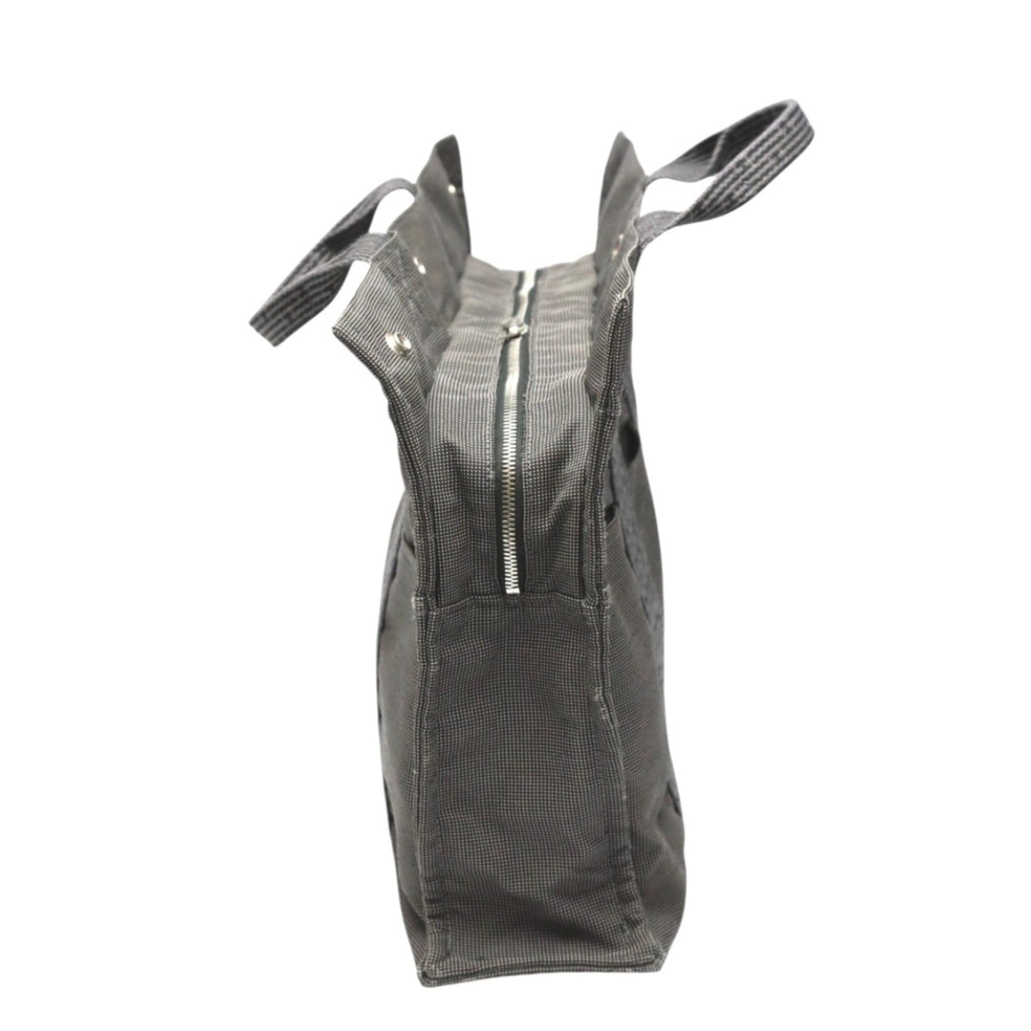 Hermes Her Line Gray Canvas Tote Bag ( )