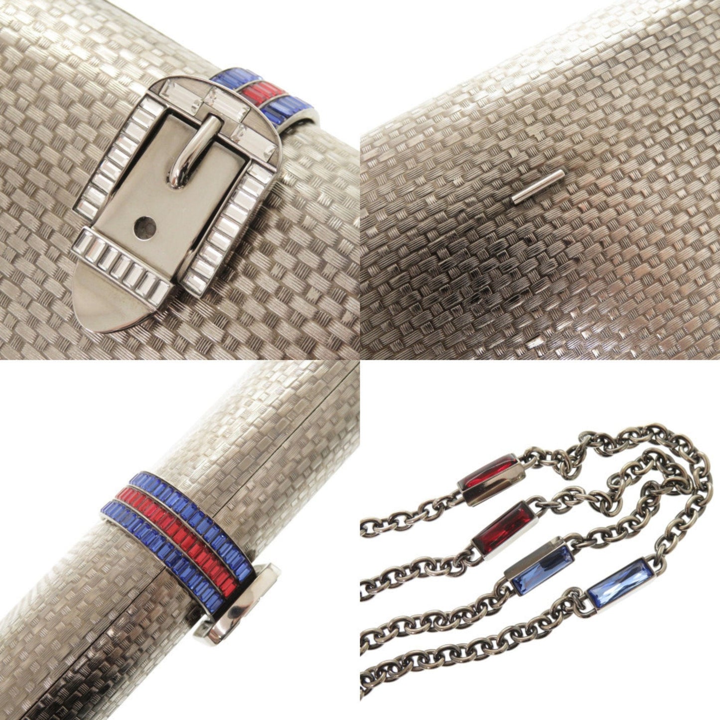 Gucci Silver Metal Shoulder Bag ( )