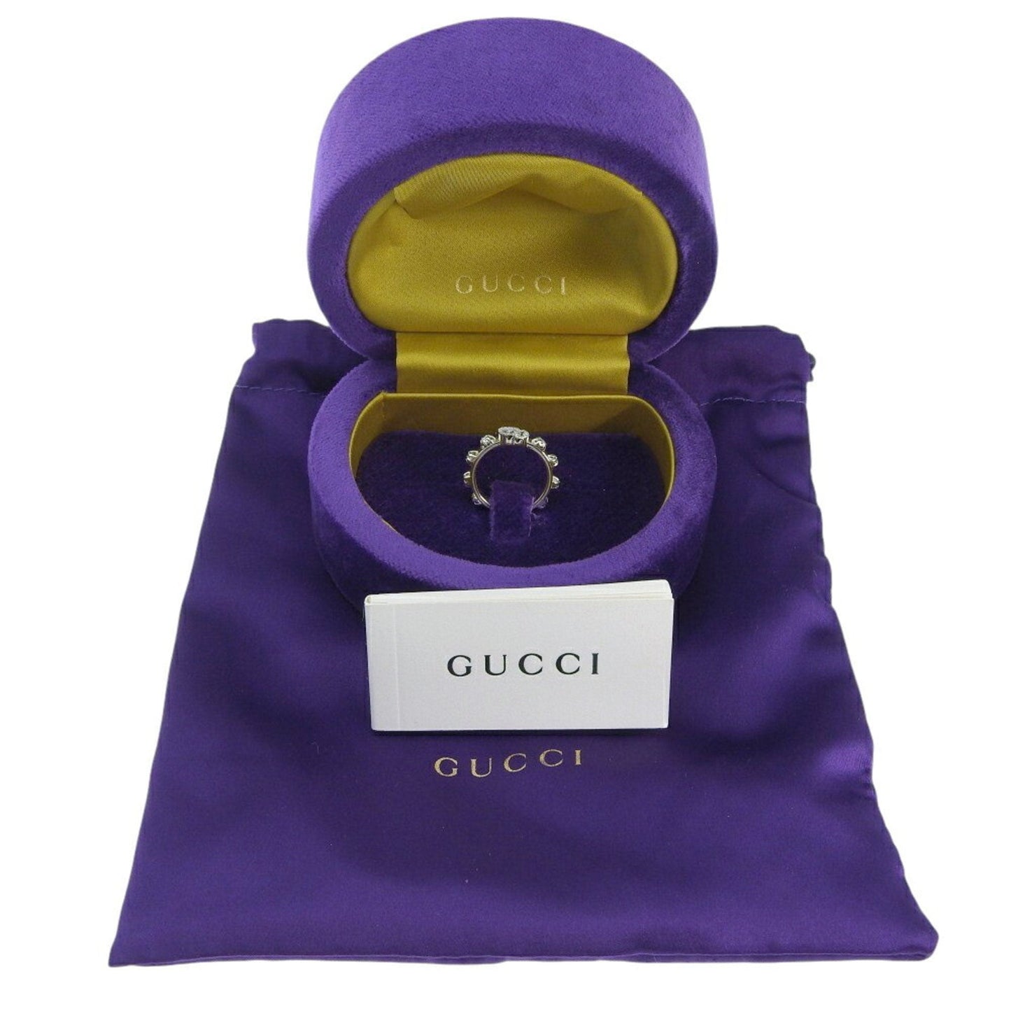 Gucci White Gold White Gold (18K) Band Ring ( )