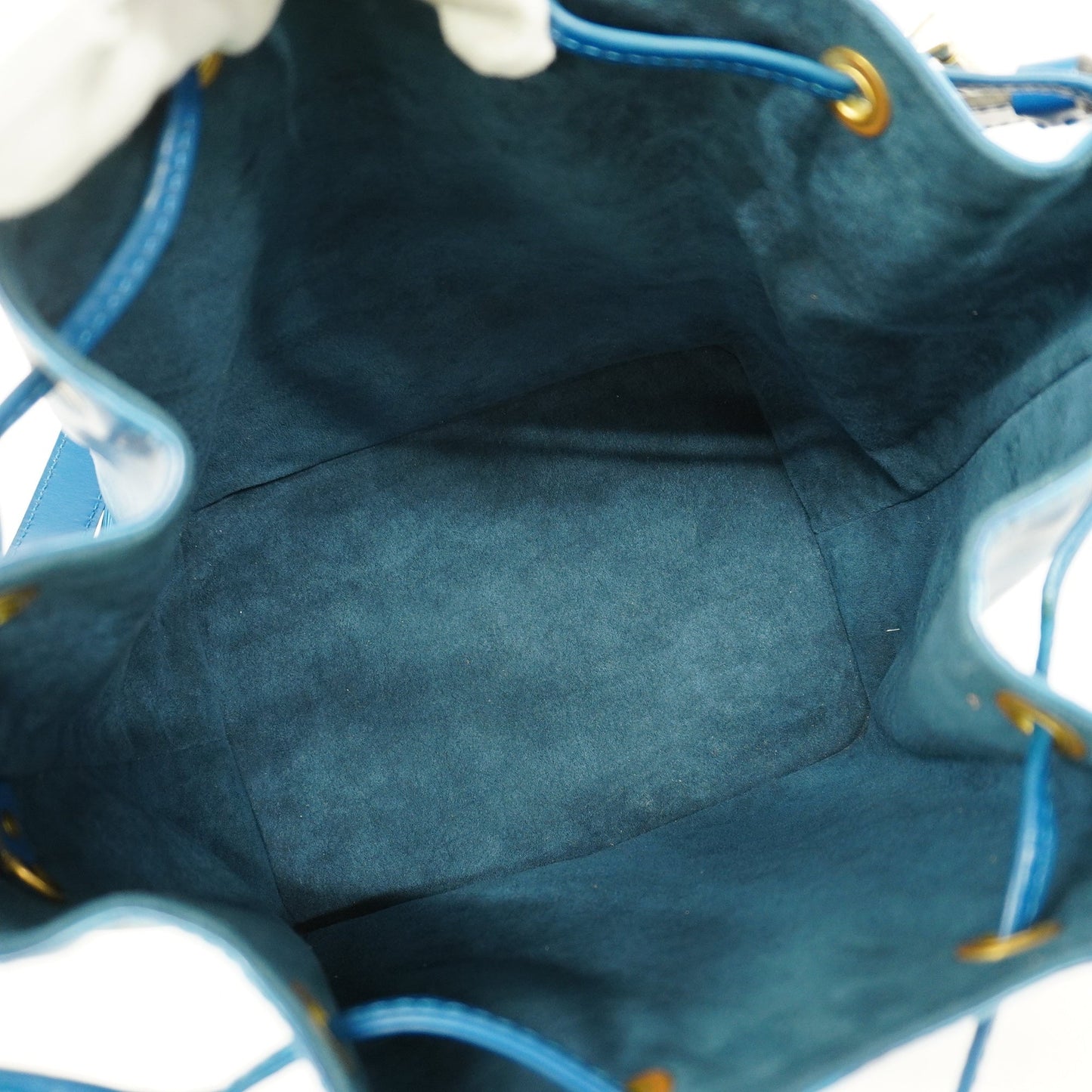 LOUIS VUITTON Epi Petit Noe M44105 Women's Shoulder Bag Toledo Blue