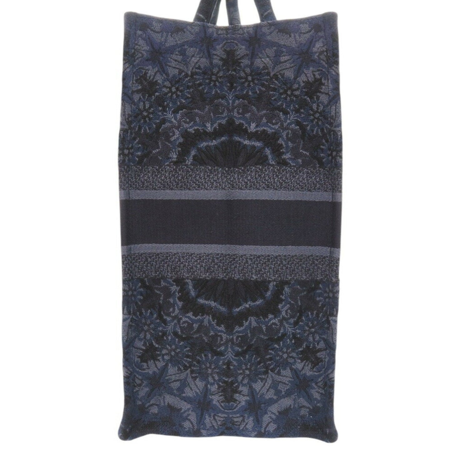 Christian Dior Navy Canvas Tote Bag ()
