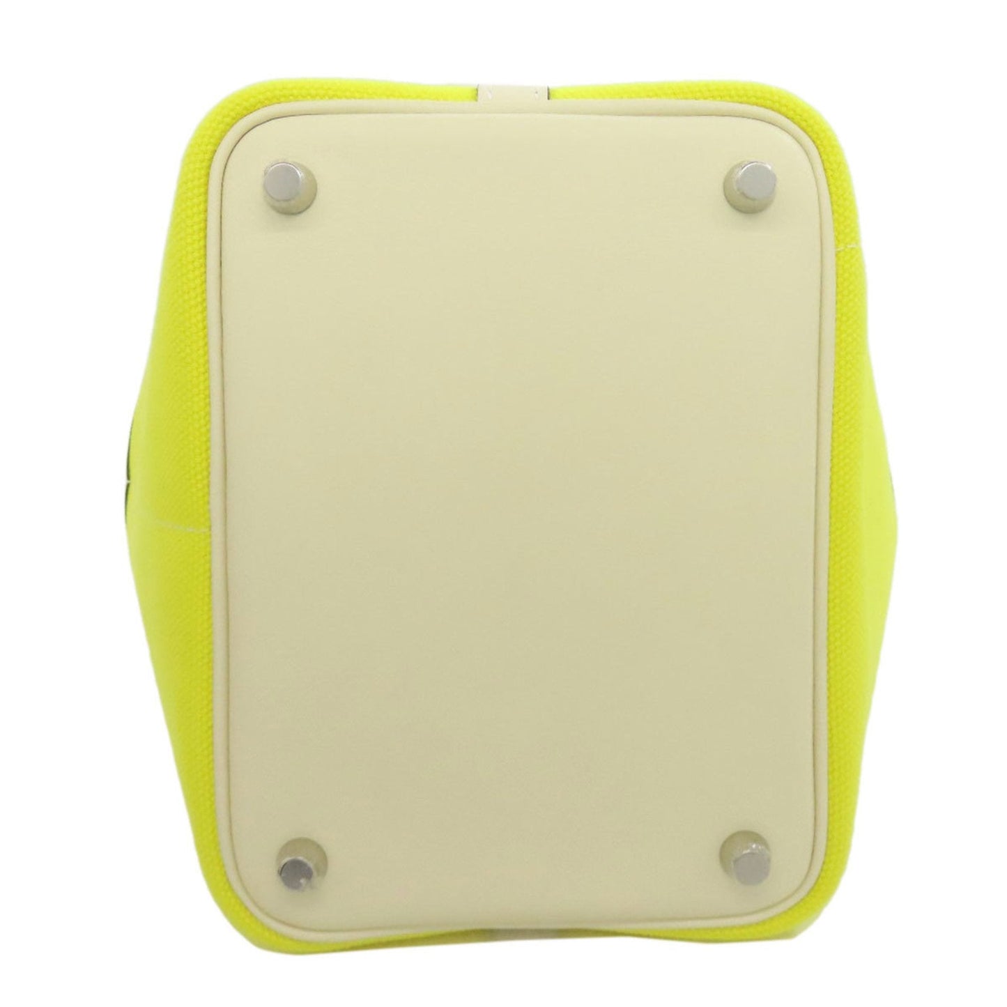 Hermes Picotin Yellow Canvas Handbag ( )