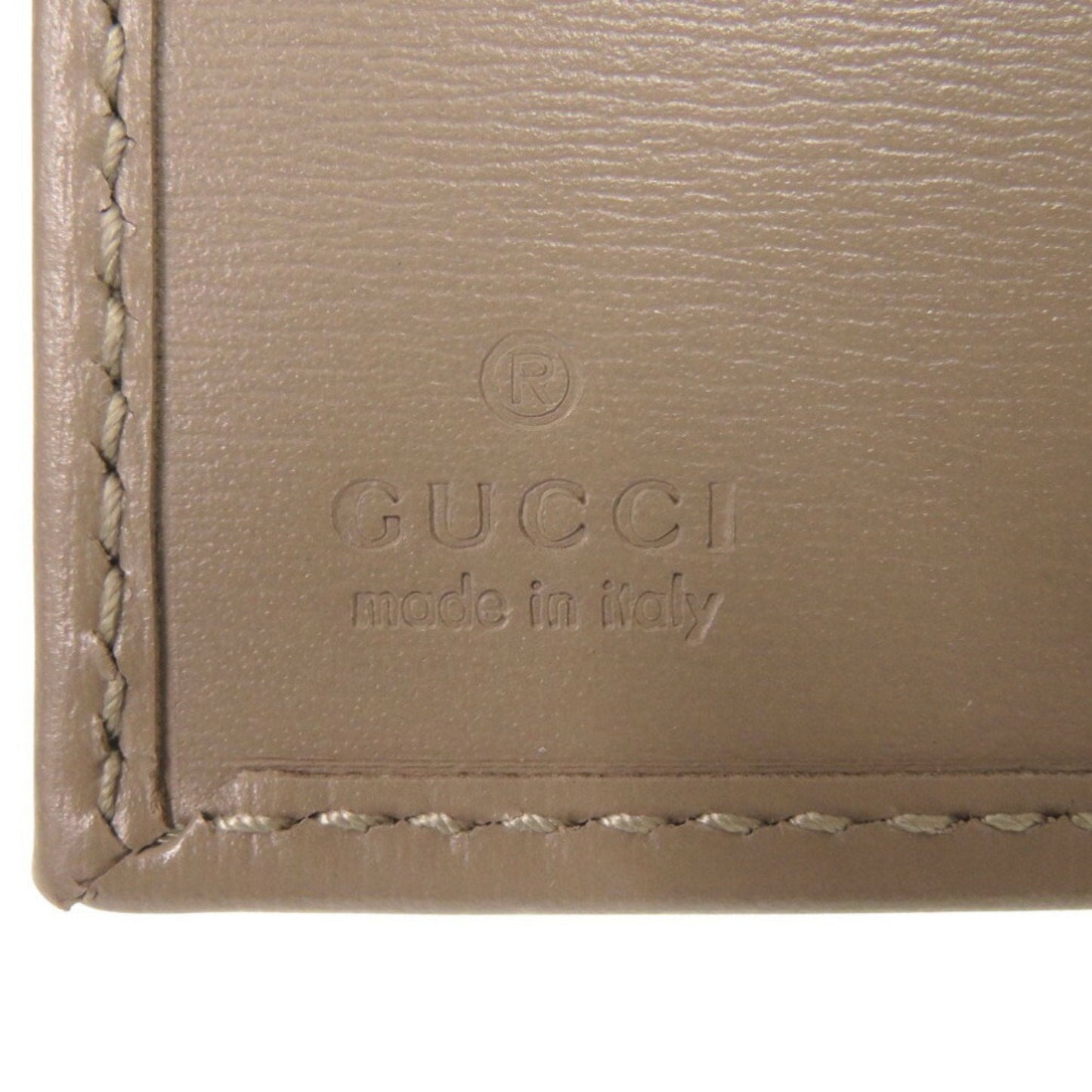 Gucci Brown Leather Wallet (Bi-Fold) ( )