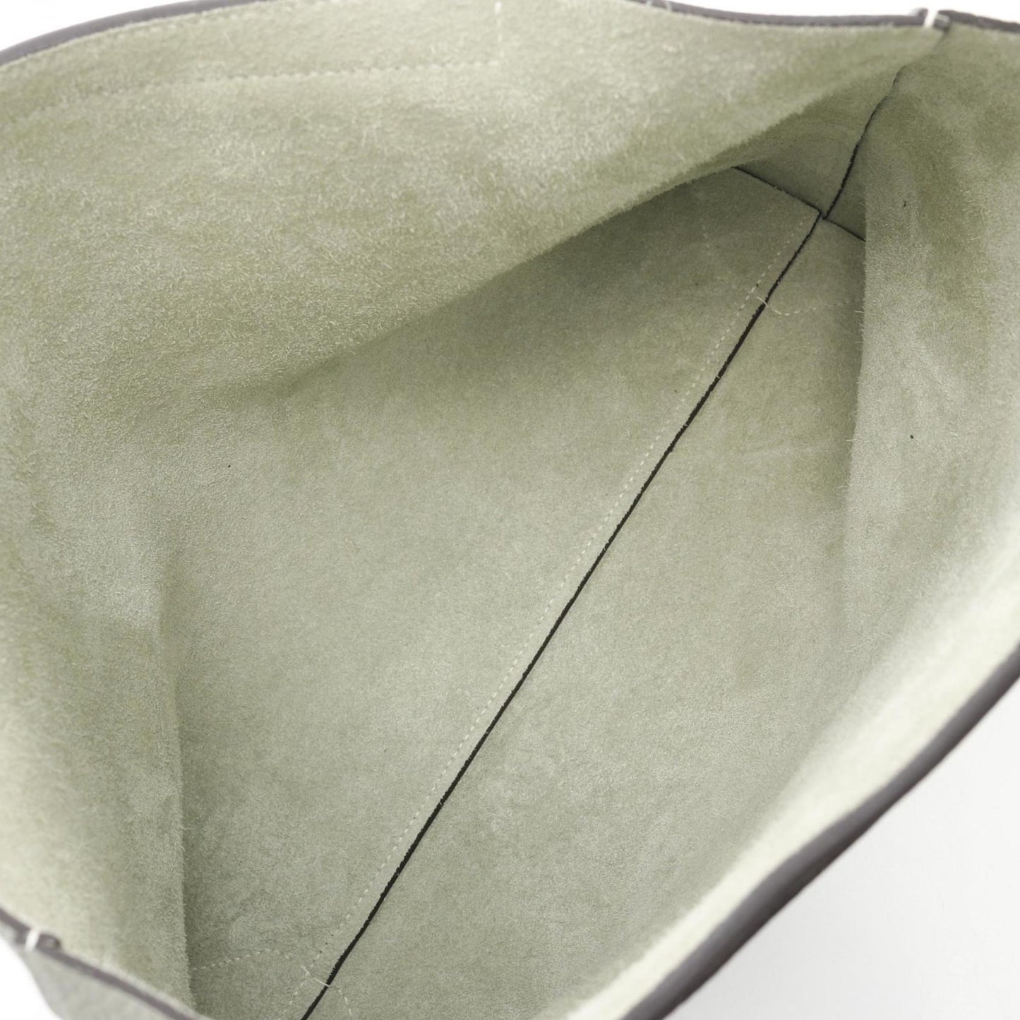 Hermes Green Taurillon Clemence Leather Tote Bag ( )