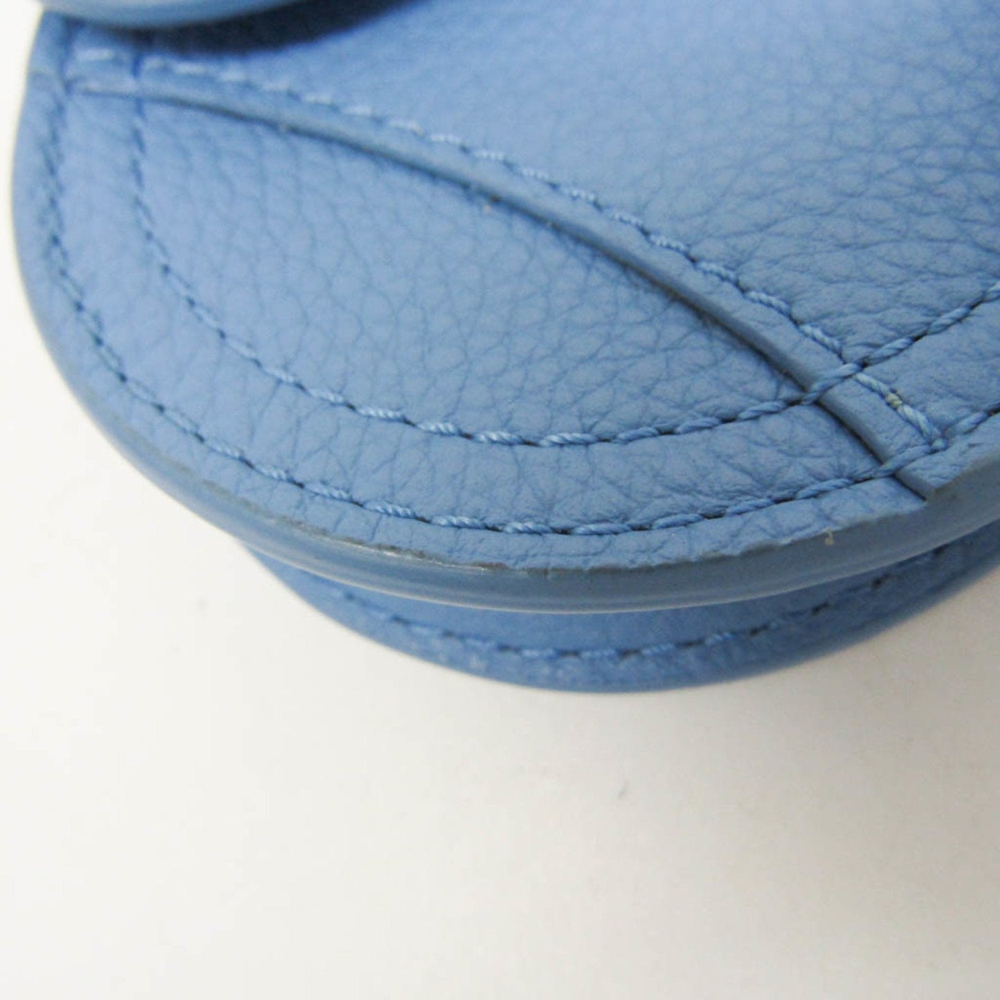 Christian Dior Blue Leather Pouch ()