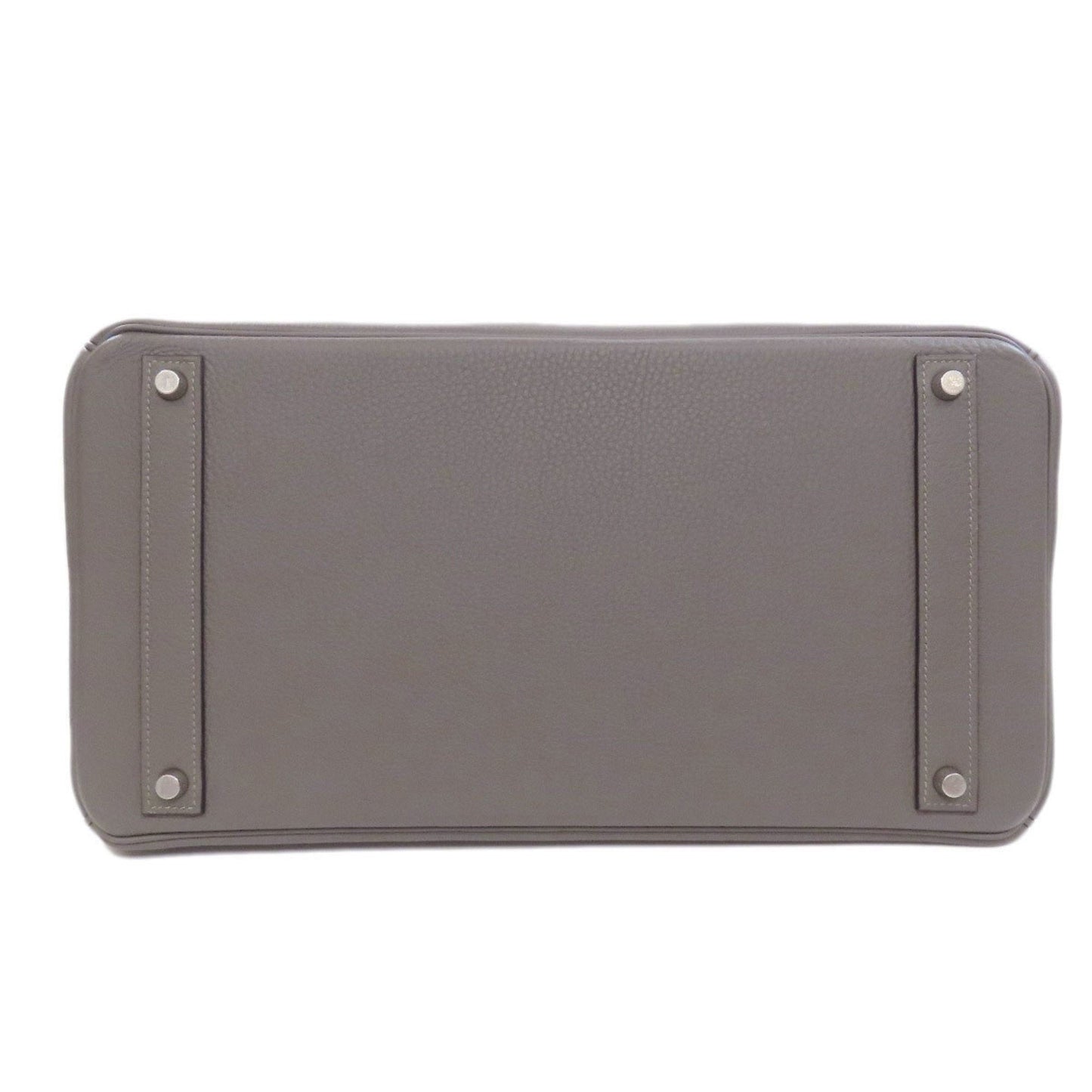 Hermes Gray Togo Leather Handbag ( )