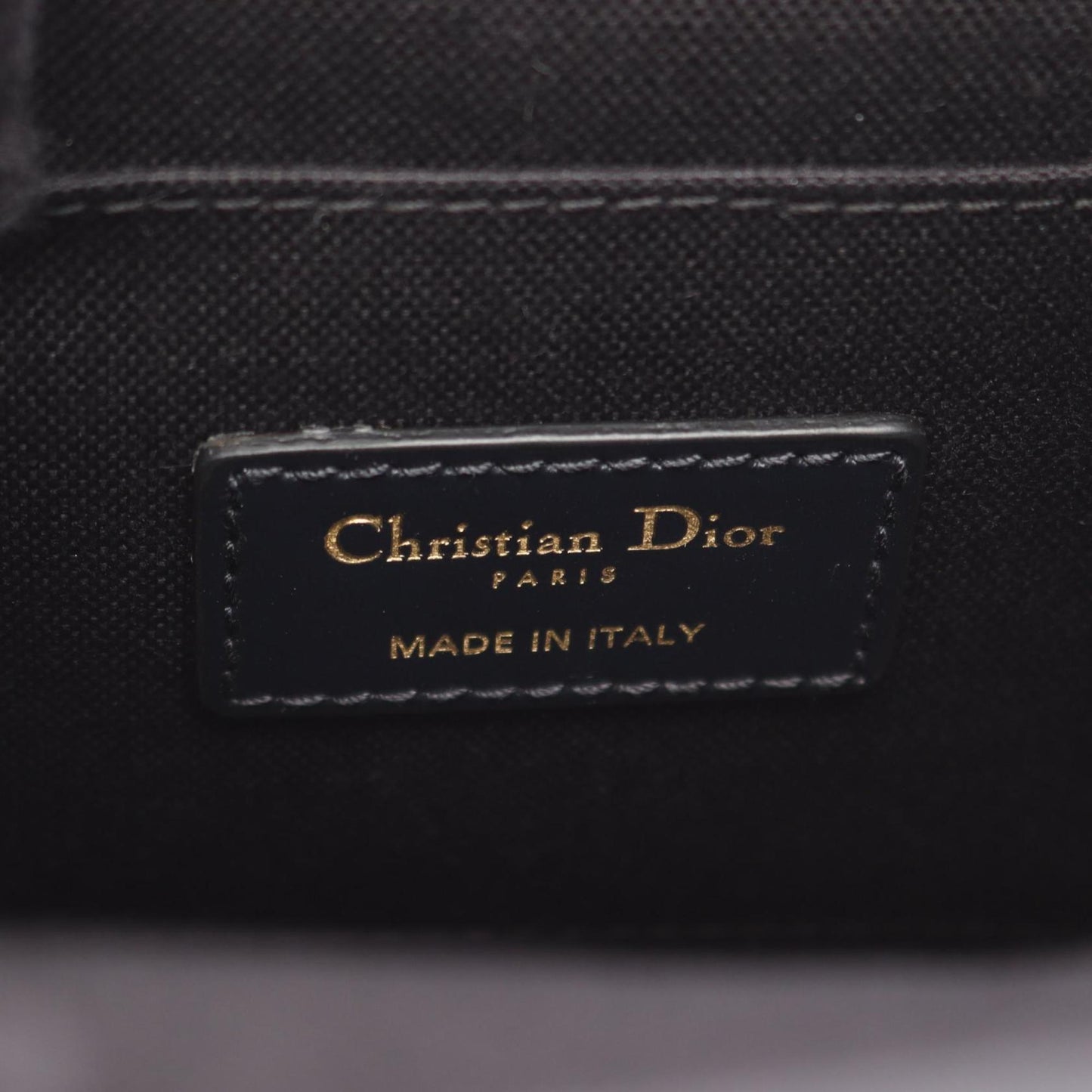 Christian Dior Beige Navy Canvas Tote Bag ()
