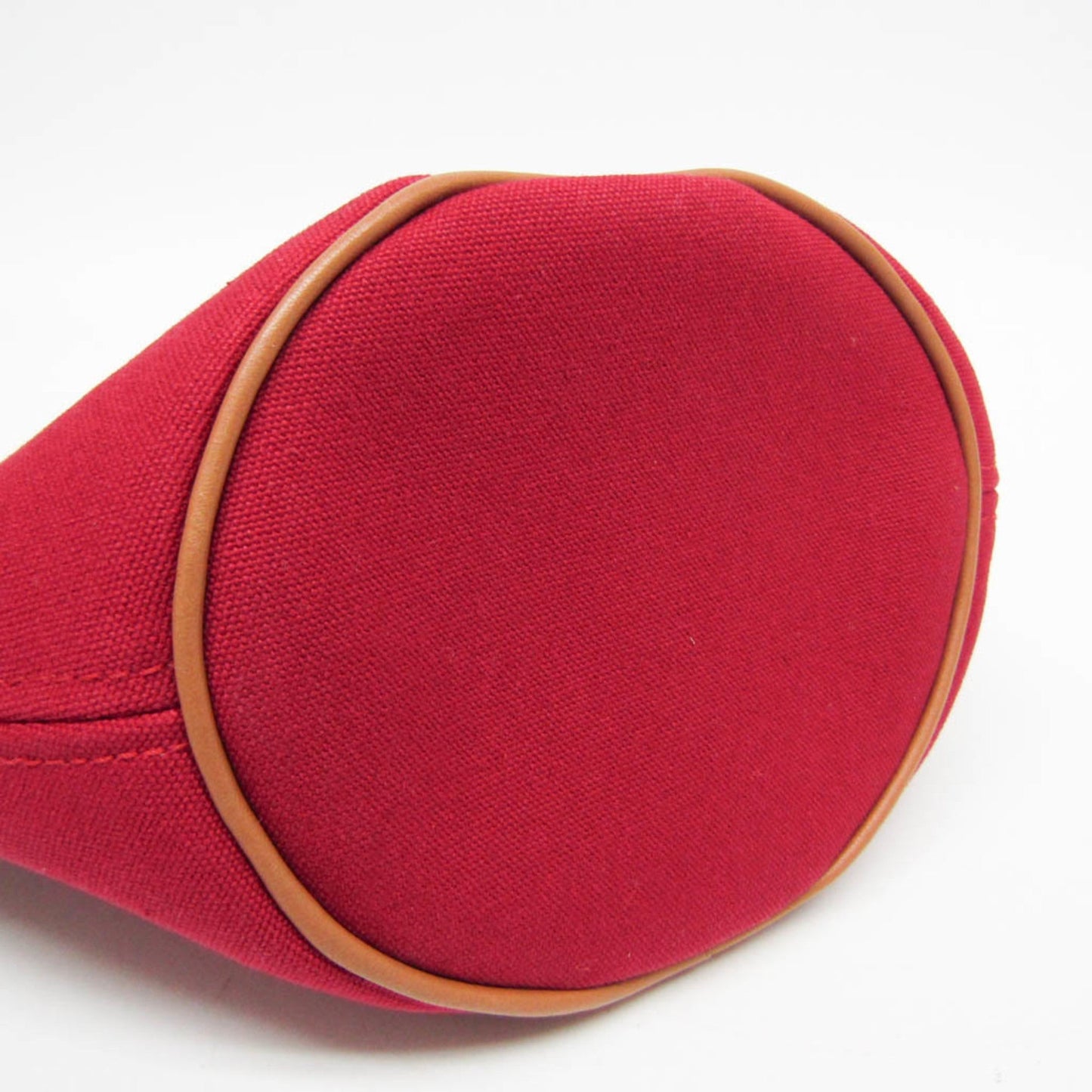 Hermes Prune Rouge Vif Cotton Pouch ( )