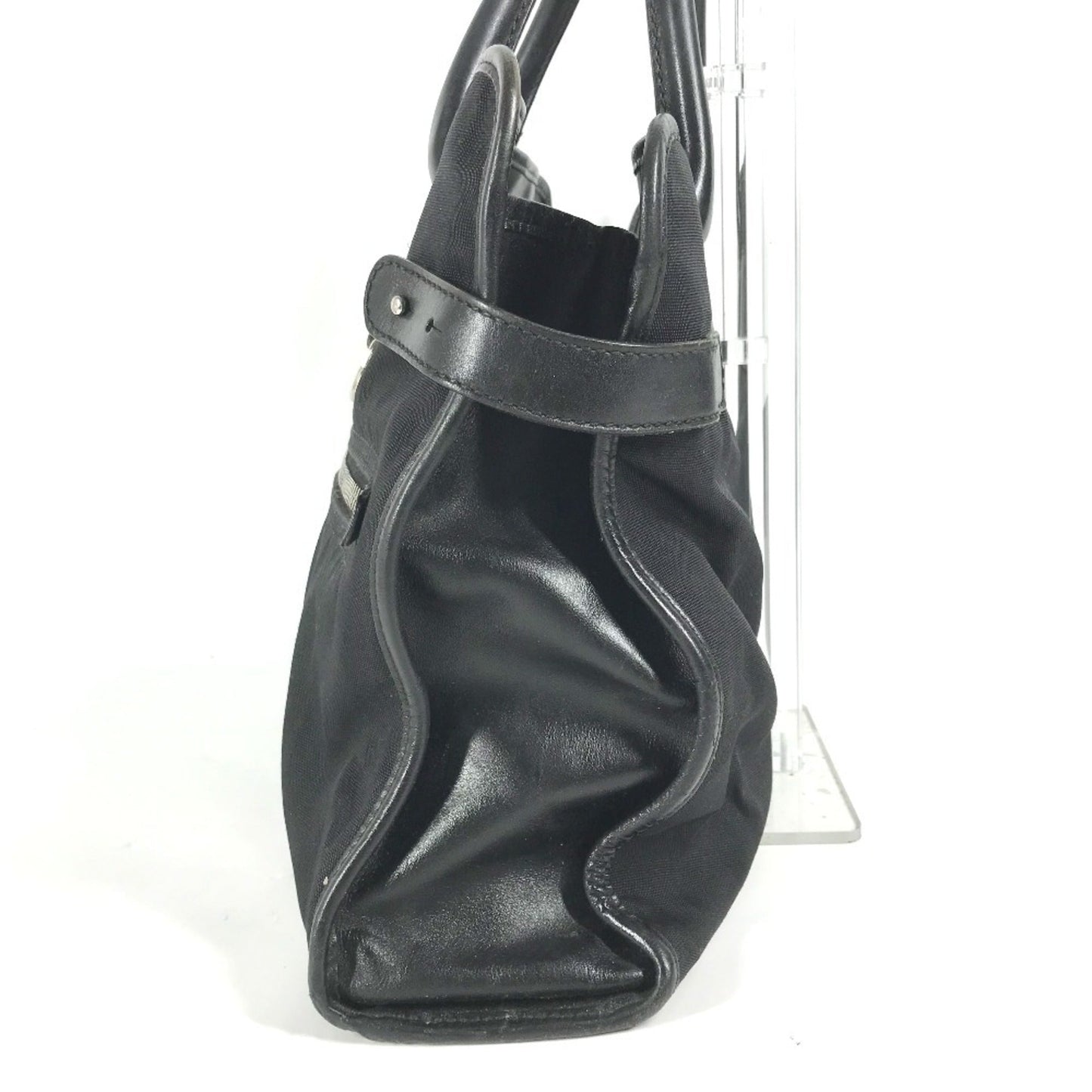 Gucci Nylon Leather Tote