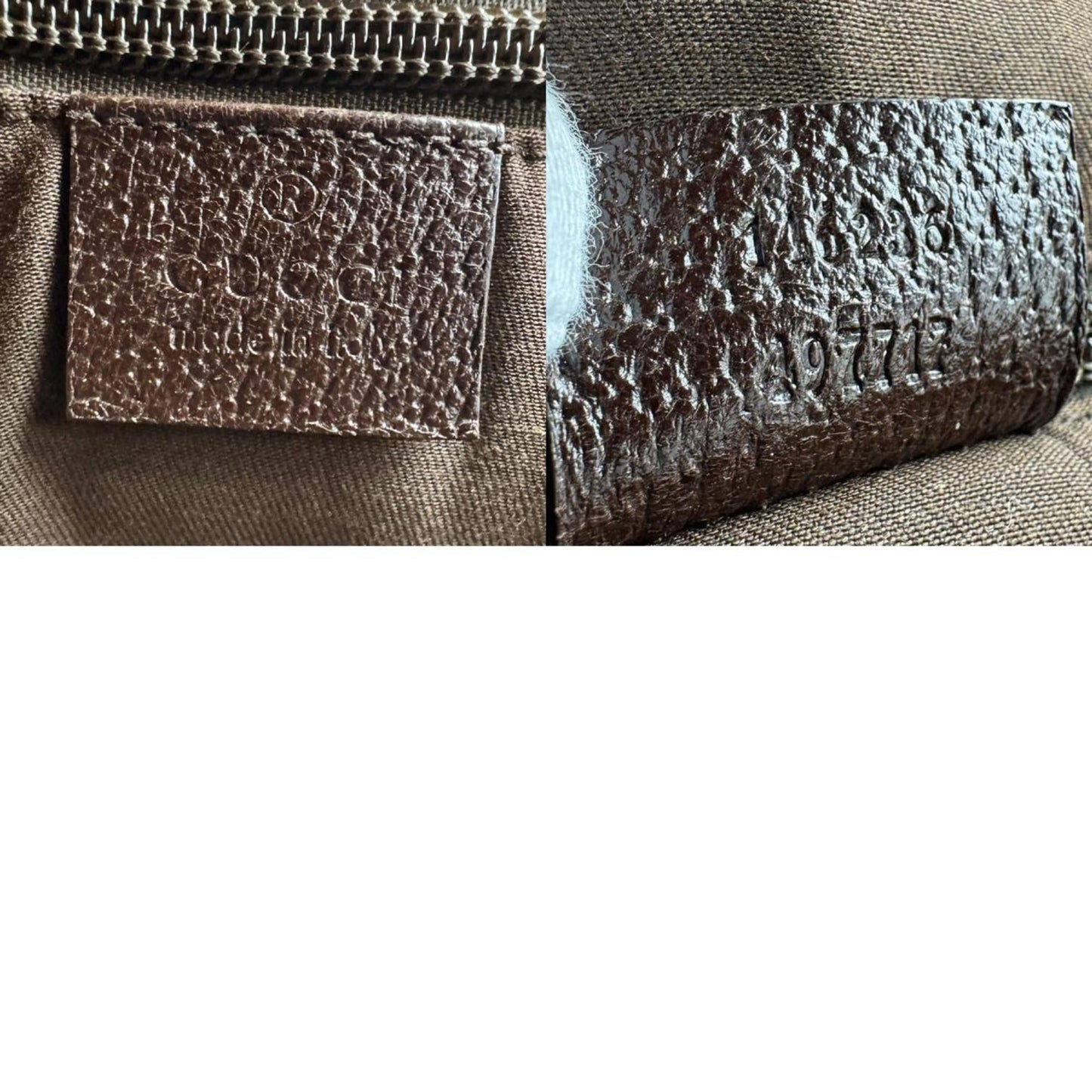 Gucci Brown Gg Canvas Shoulder Bag ( )