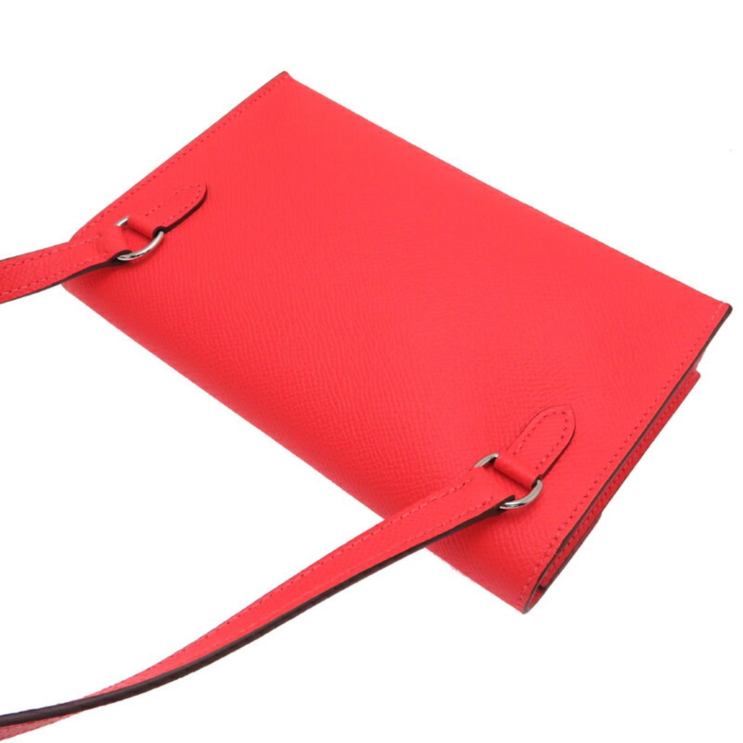 Hermes Orange Epsom Leather Shoulder Bag ( )