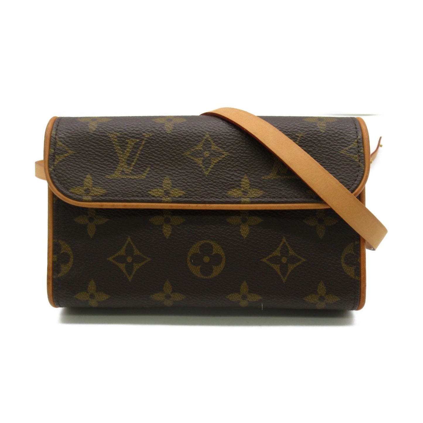 LOUIS VUITTON Pochette Florentine Brown Monogram PVC coated canvas Clutch