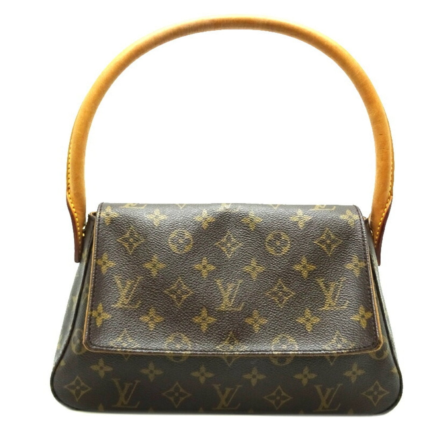Louis Vuitton Mini Looping Women's Shoulder Bag M51147 Monogram Brown