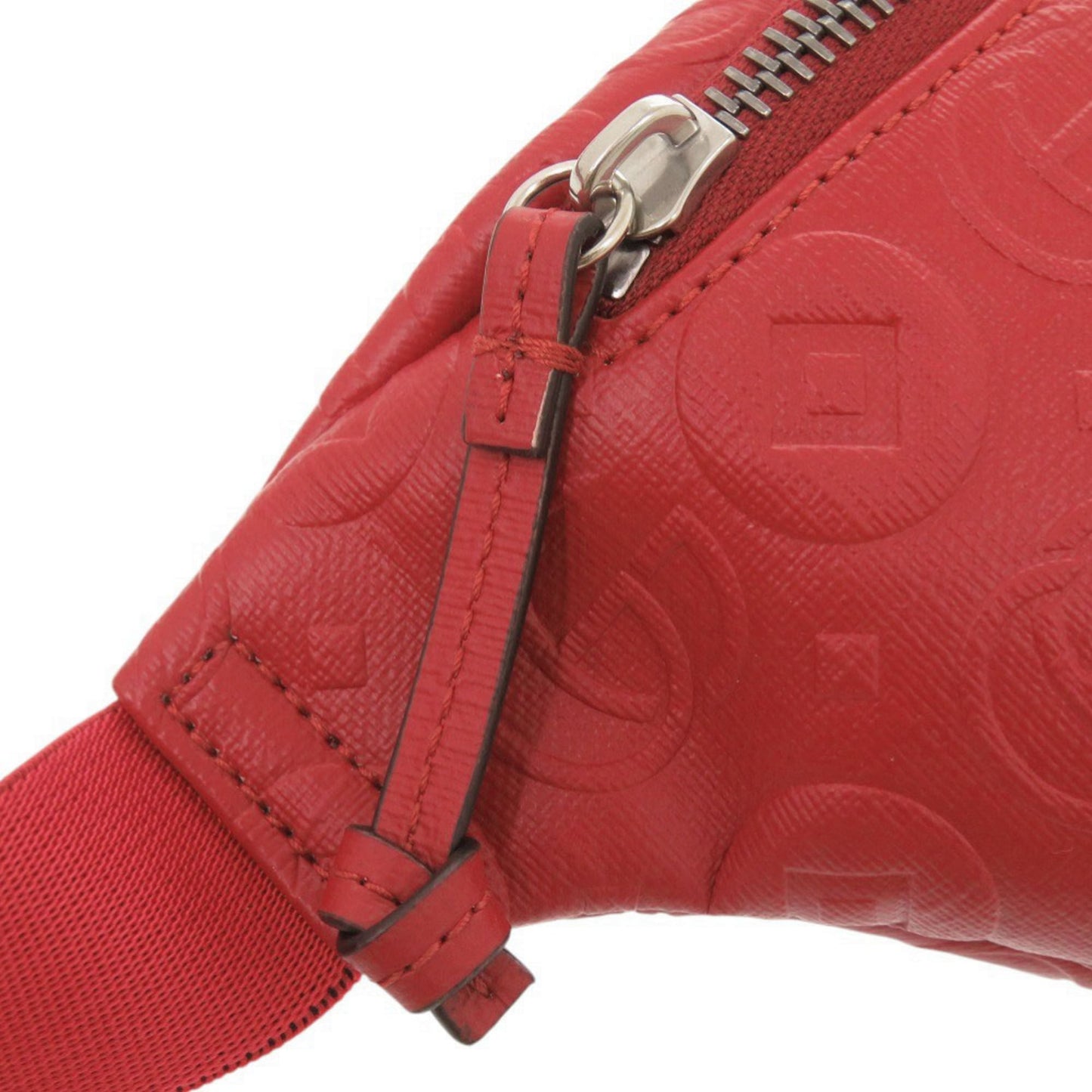 Gucci Red Color Leather Sling Bag ( )