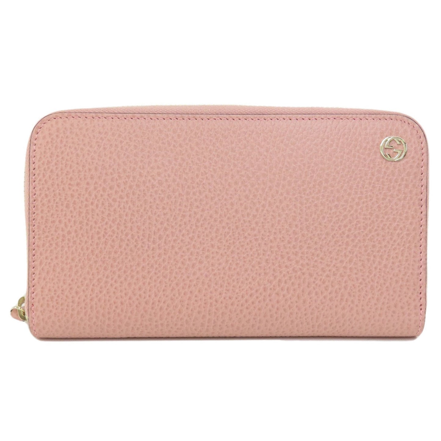 Gucci Pink Leather Coin Purse/Coin Case ( )