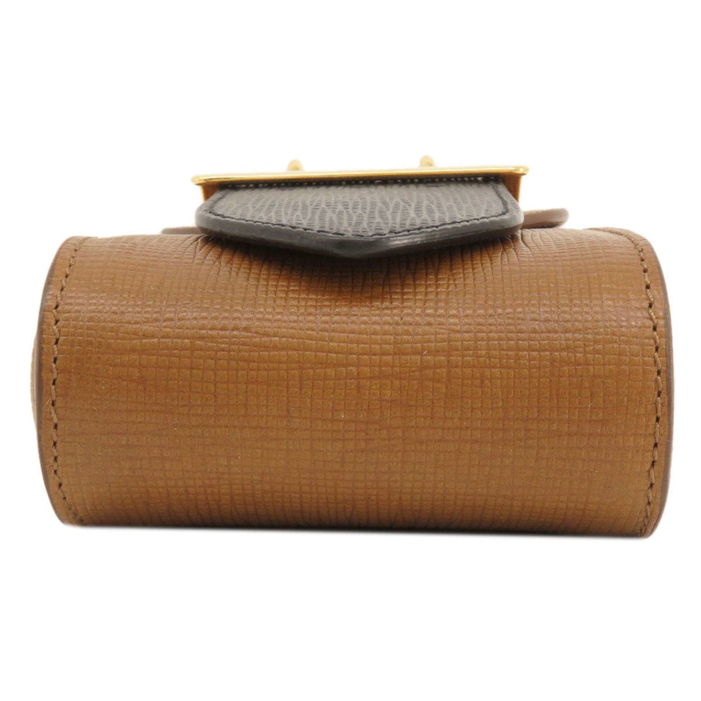 Burberry Brown Leather Shoulder Bag ( )