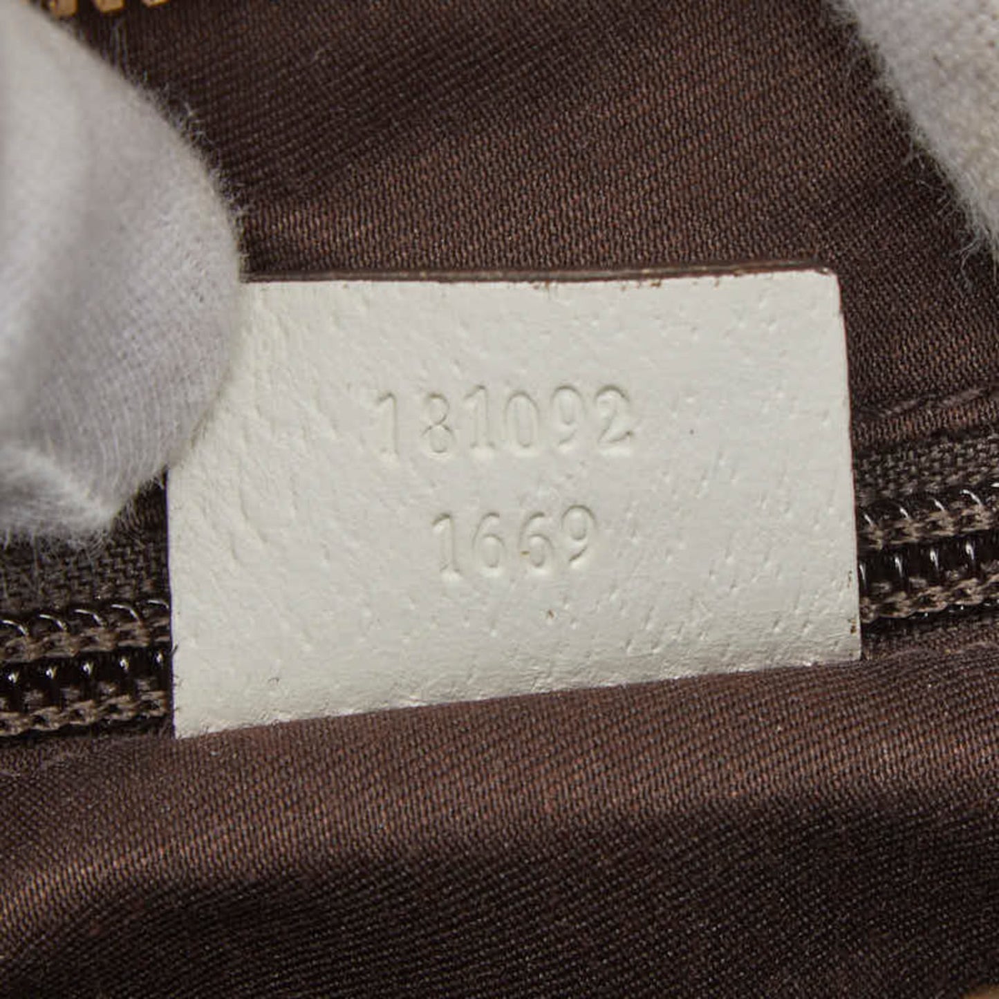 Gucci Gg Canvas Beige White Canvas Leather Shoulder Bag ( )