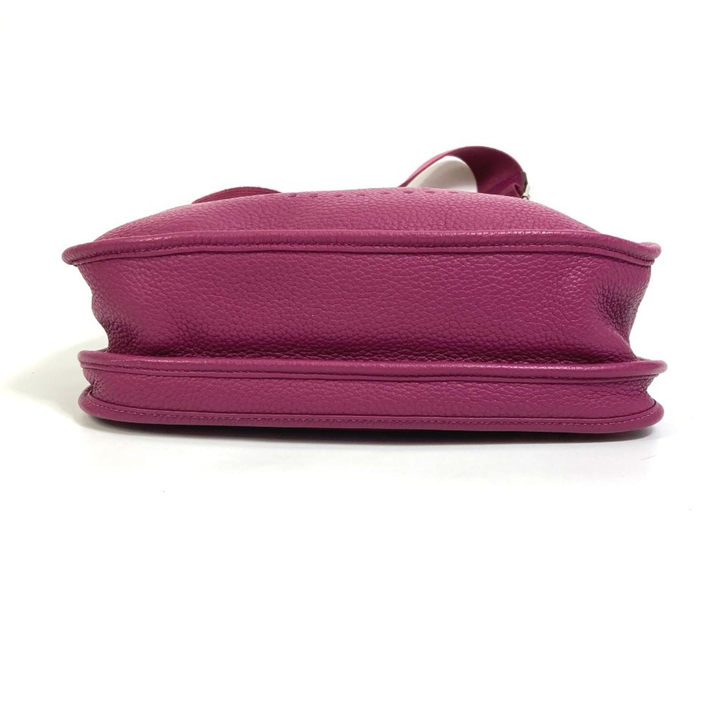 Hermes Purple Tosca Taurillon Clemence Leather Shoulder Bag ( )