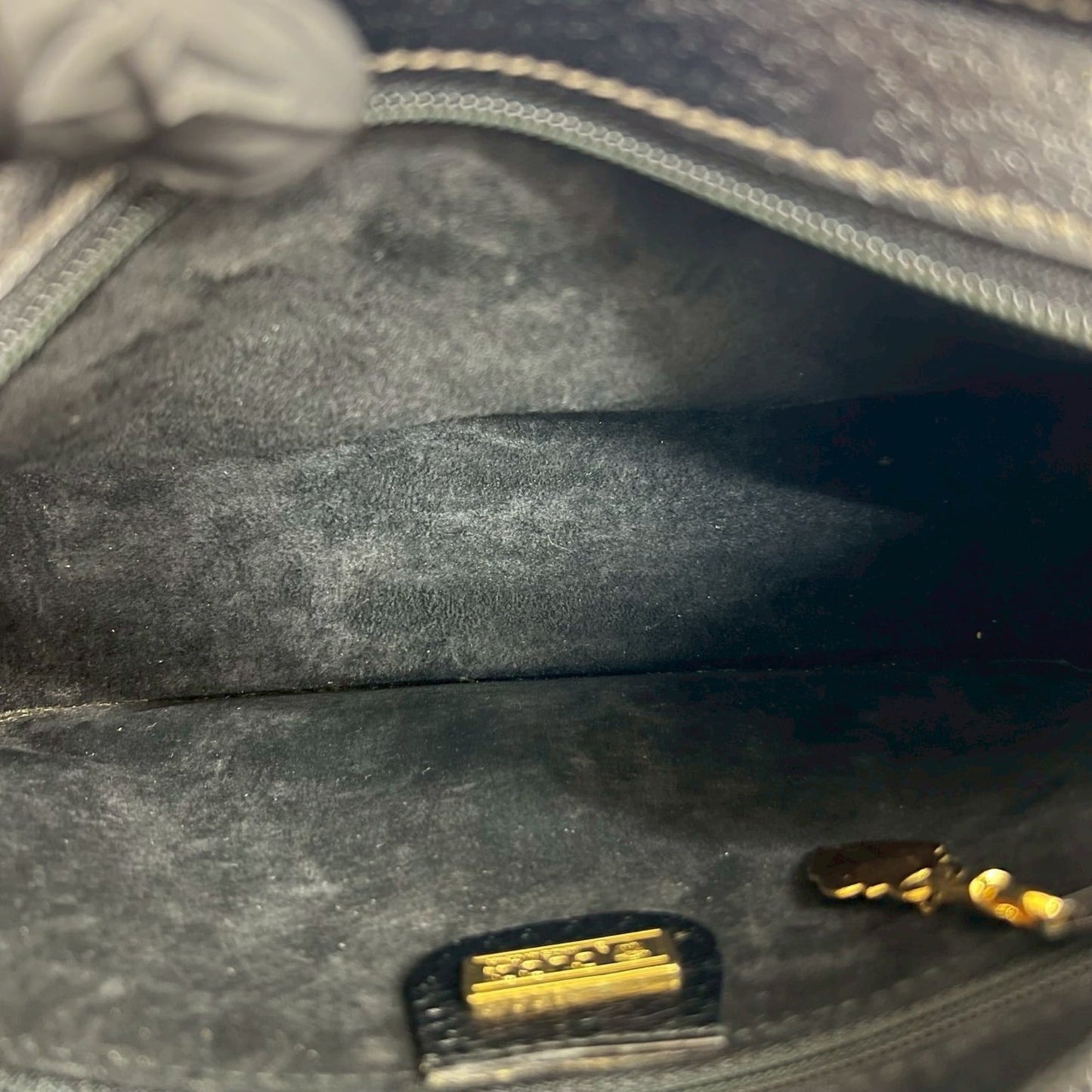Gucci Black Leather Pochette Shoulder Bag ( )