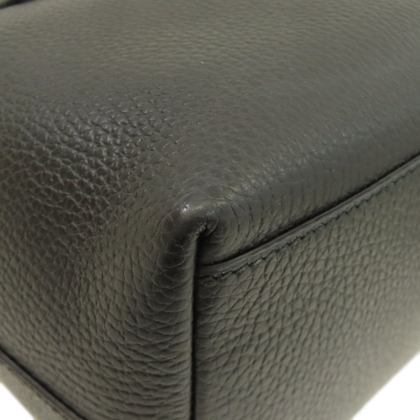 Gucci Black Leather Handbag ( )