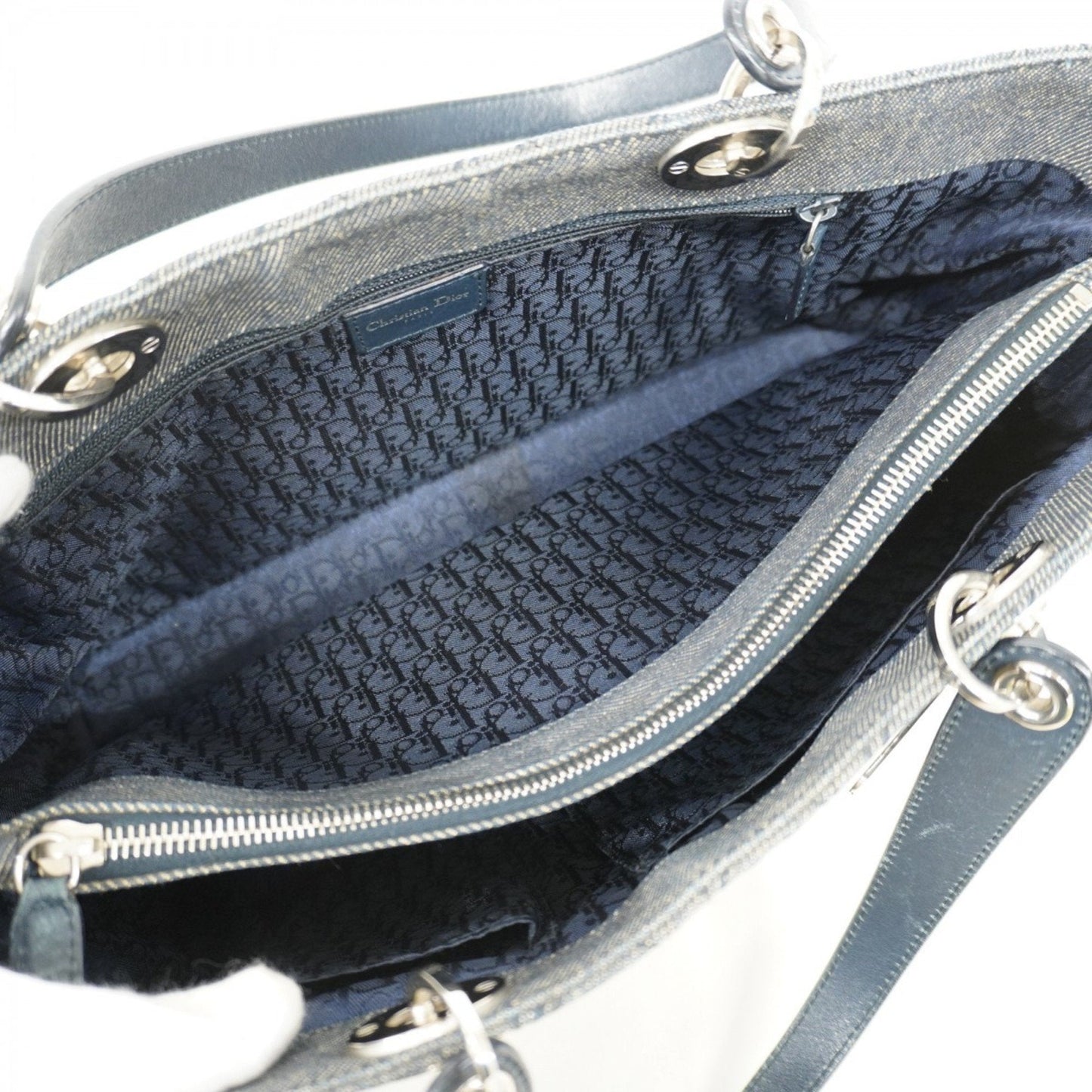 Christian Dior Navy Denim Handbag ()